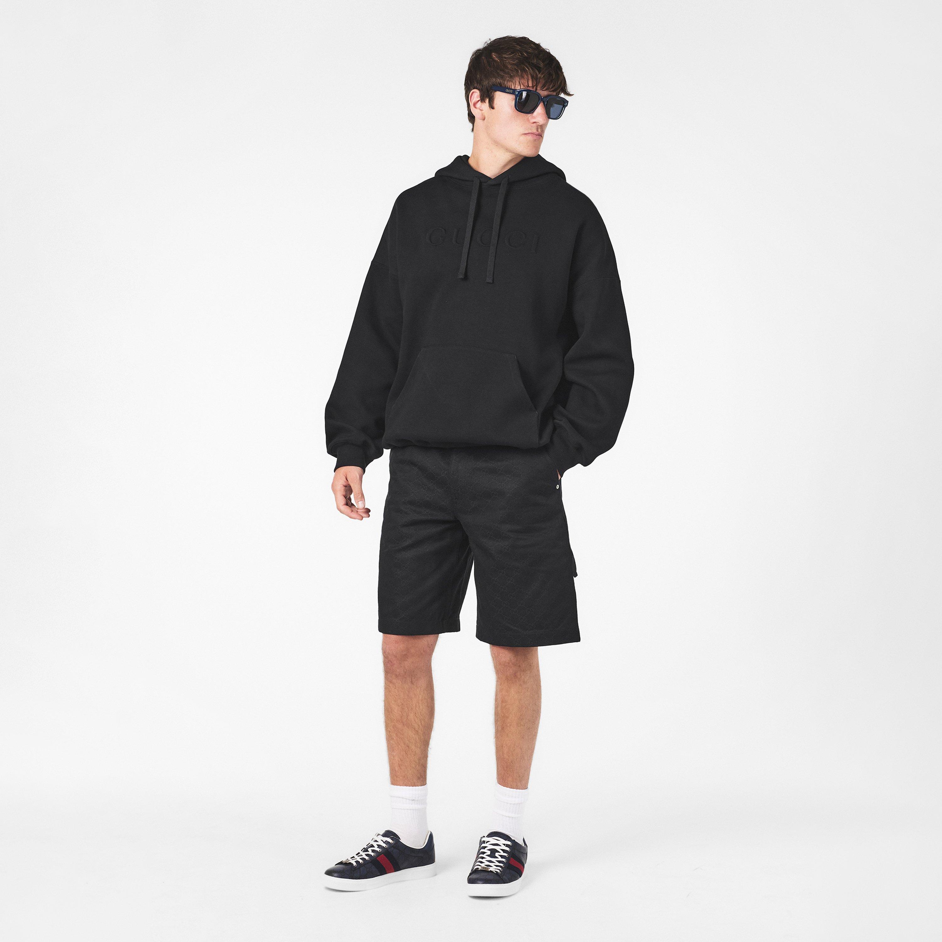 Light Blue - Gucci - Square Frame Sunglasses - 5