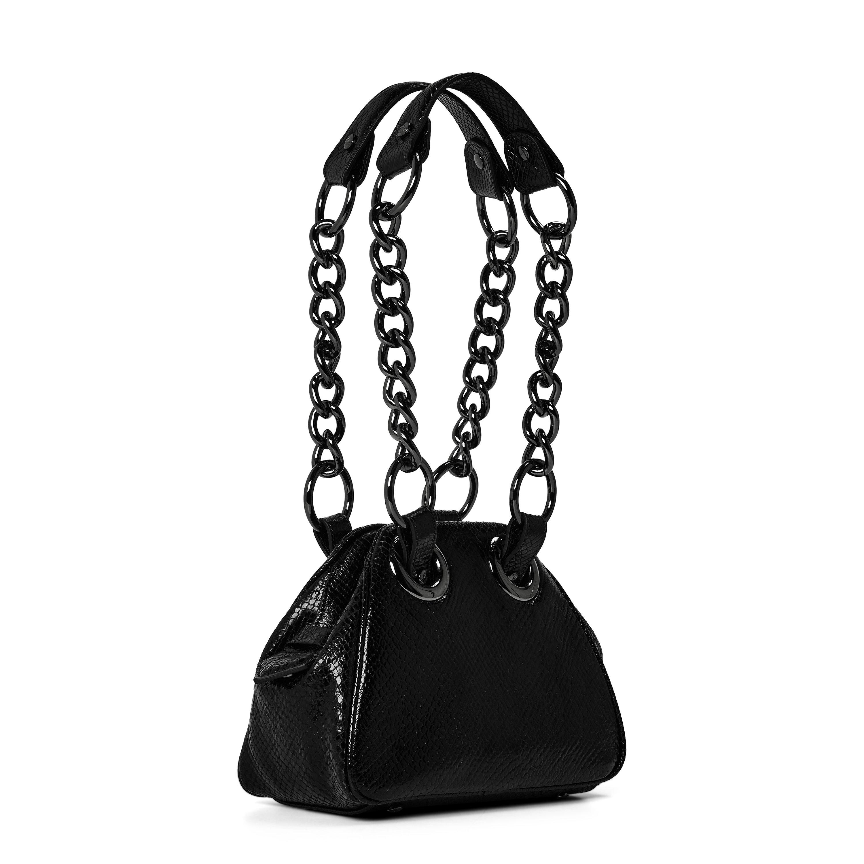 BLACK - Vivienne Westwood - Chain Shoulder Bag - 2