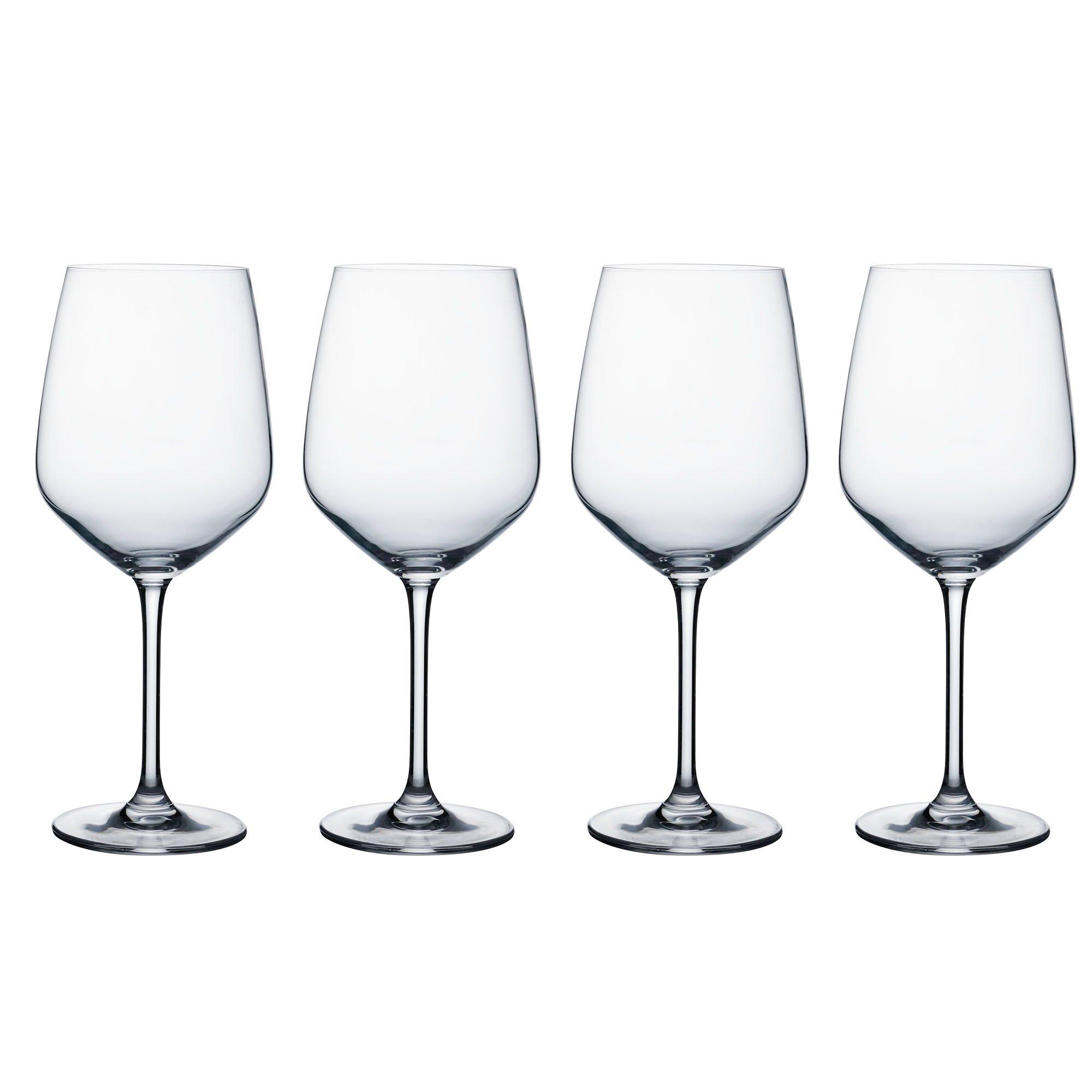 Clear - Ravenhead - Kings White Wine Glasses Set of 4 - 1