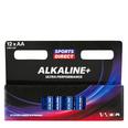 SportsDirect Alkaline AA Batteries 12 Pack