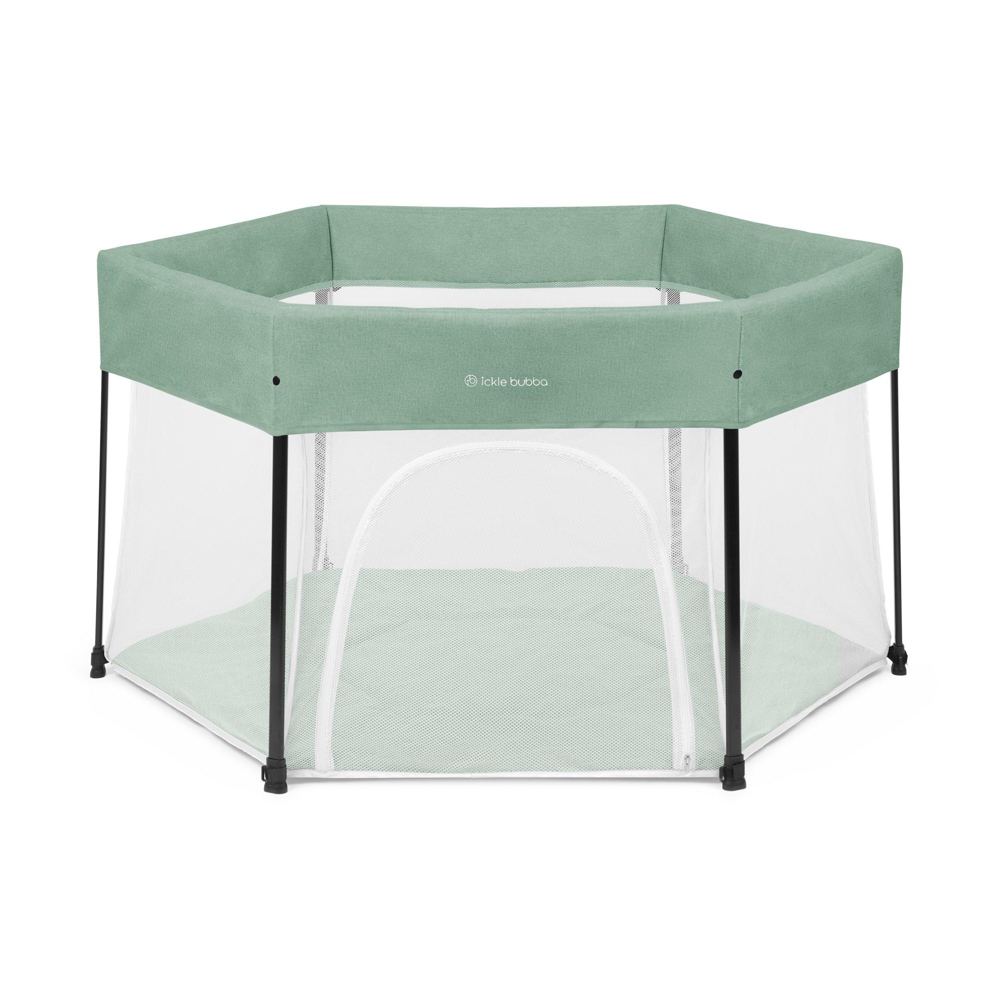 Ickle Bubba  Infant Fiesta Pop Up Playpen - Sage Green - one