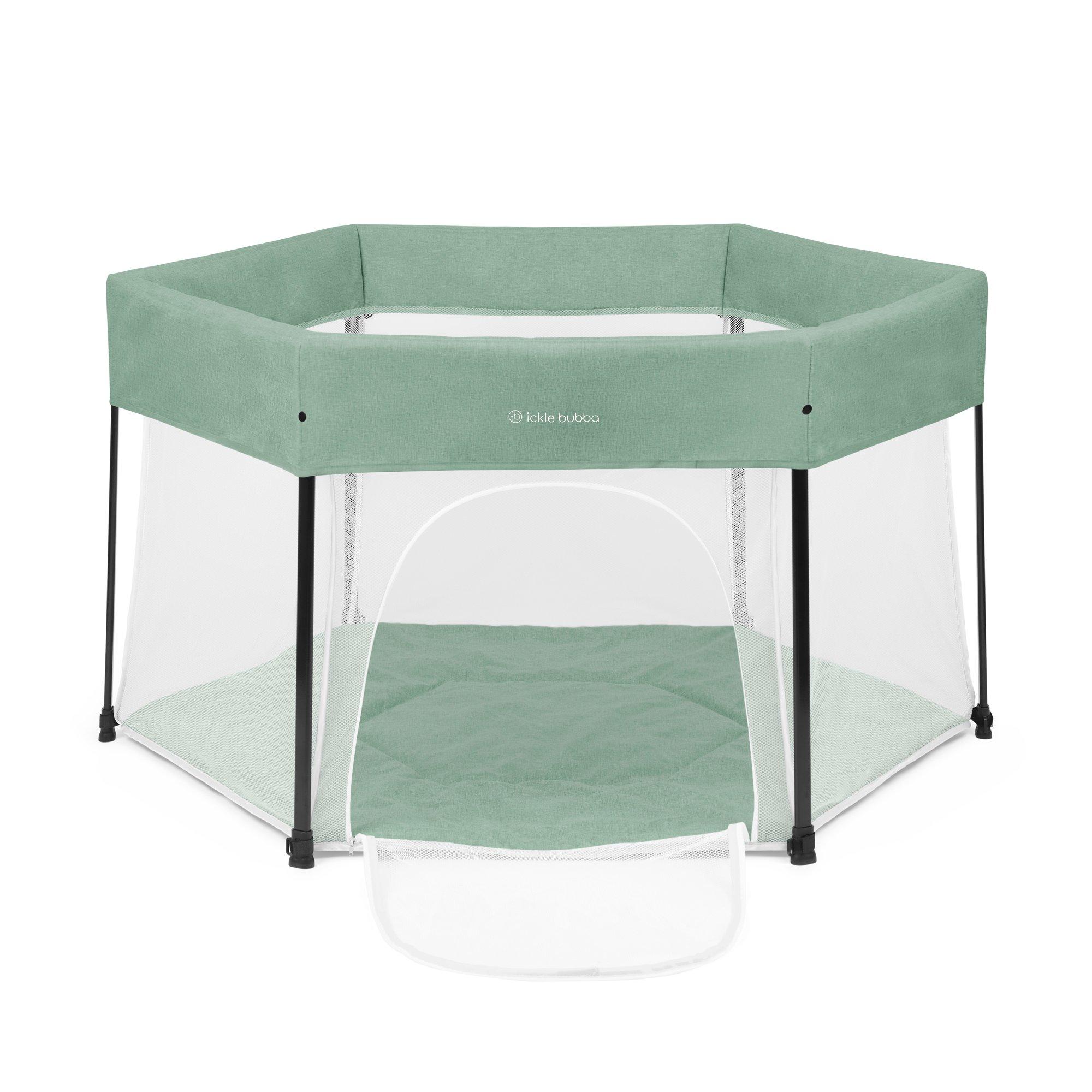 Sage Green - Ickle Bubba - FIESTA POP-UP PLAYPEN - 2