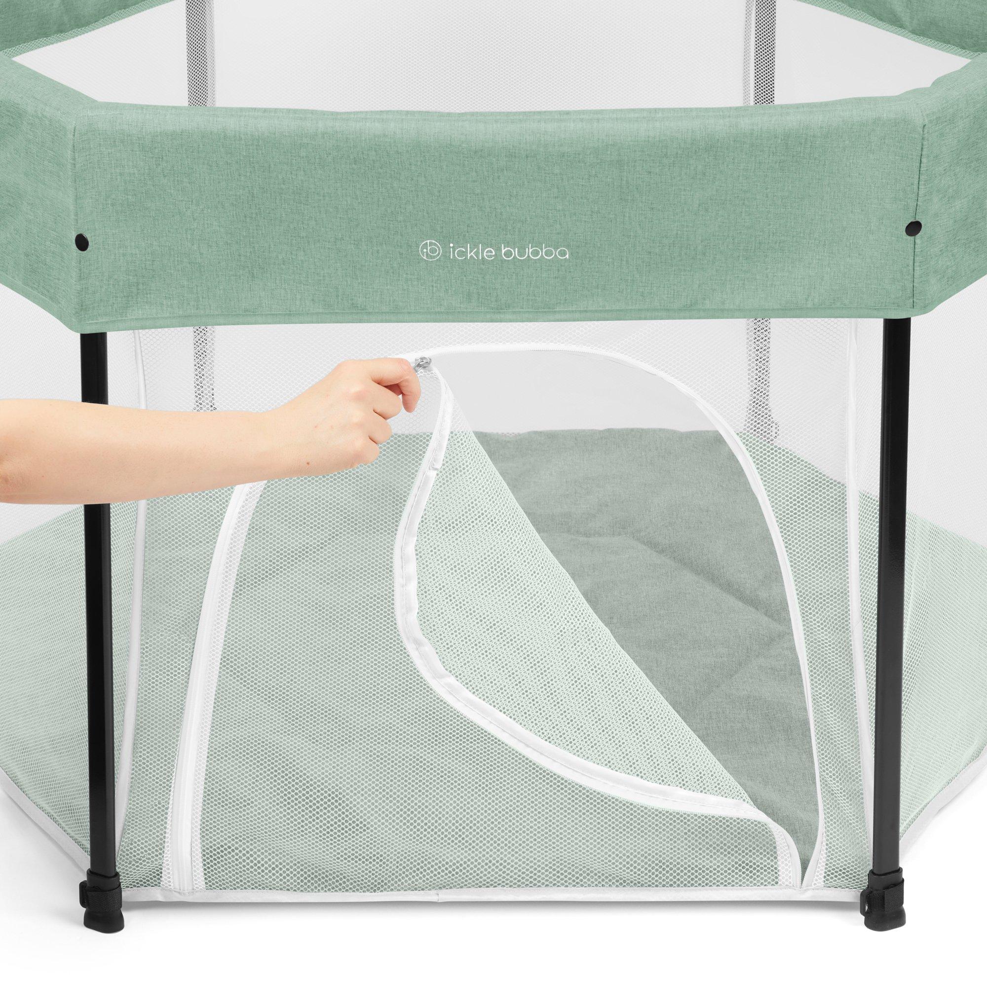Sage Green - Ickle Bubba - FIESTA POP-UP PLAYPEN - 3
