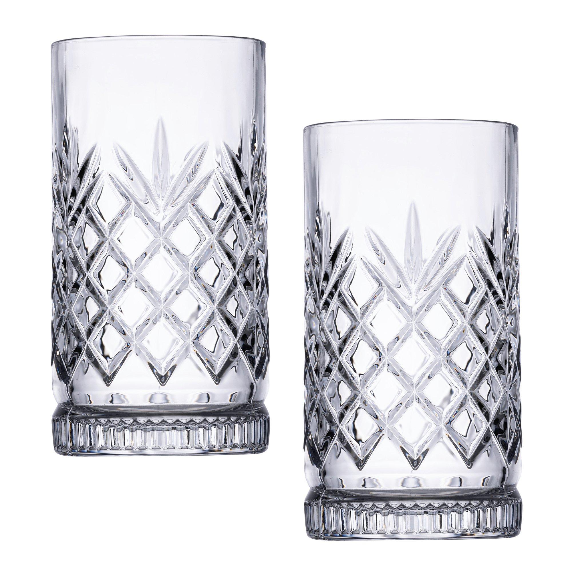 Clear - Ravenhead - Eton Hiball Glasses Set of 2 - 1