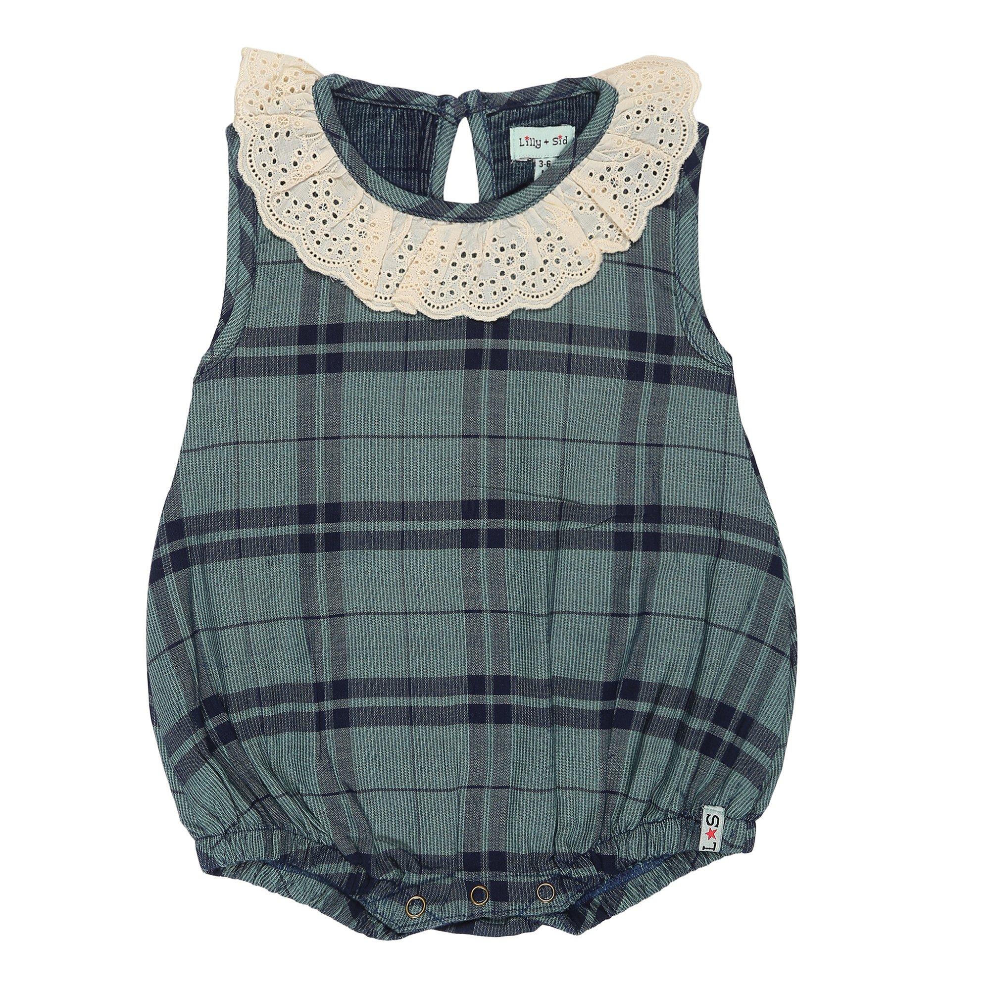 Lilly And Sid  Kids' Frill Bubble Bodysuit -  - 0-3 Months