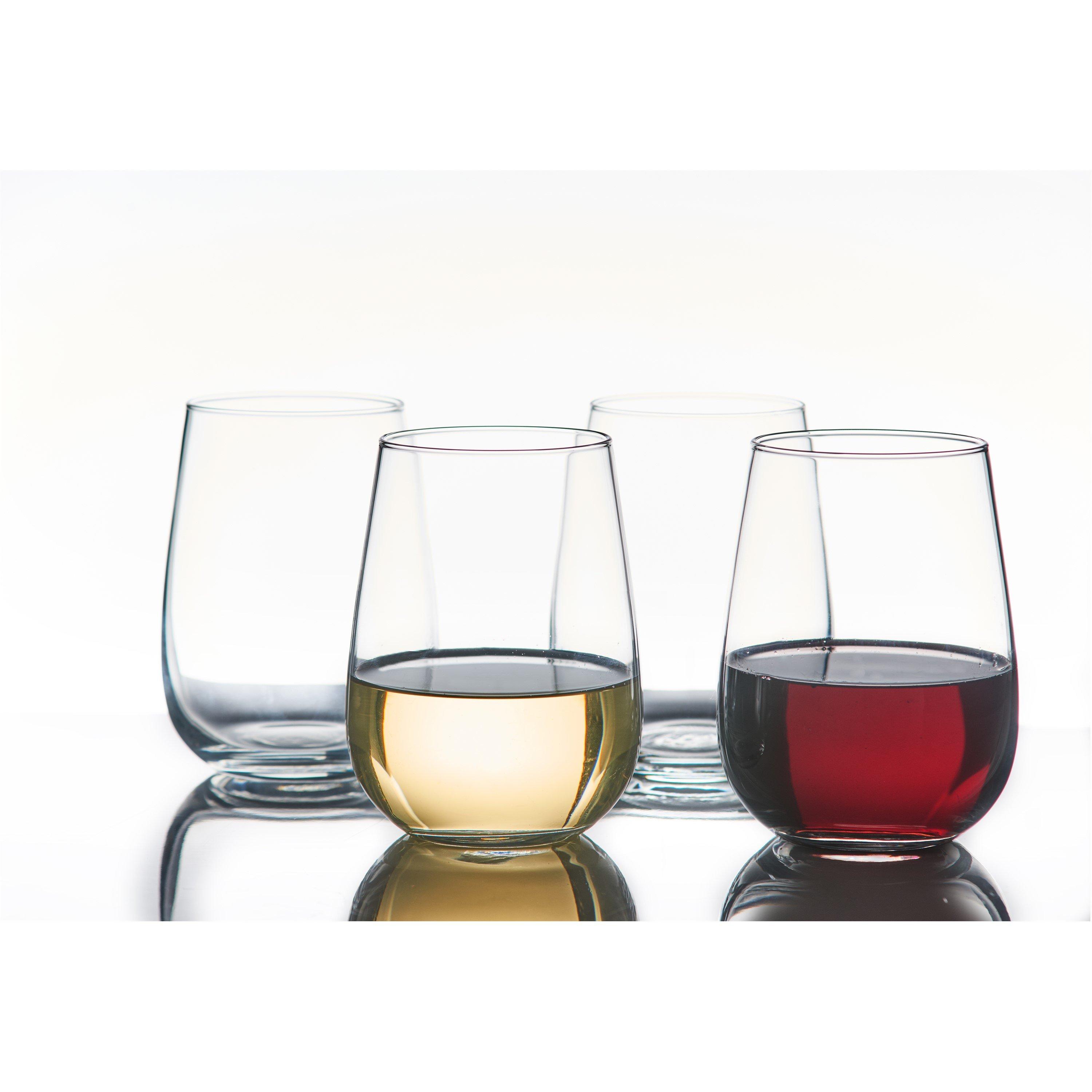 Clear - Ravenhead - Ravenhead Stemless Glasses Set of 4 - 1