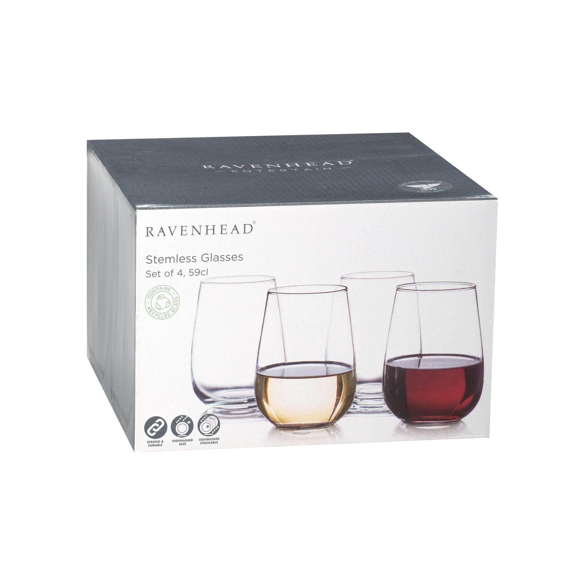 Clair - Ravenhead - Ravenhead Stemless Glasses Set of 4 - 2
