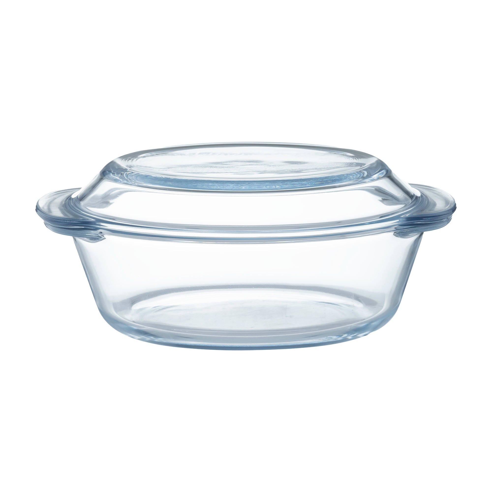 Clear - Mason Cash - Classic 2l Glass Casserole - 2