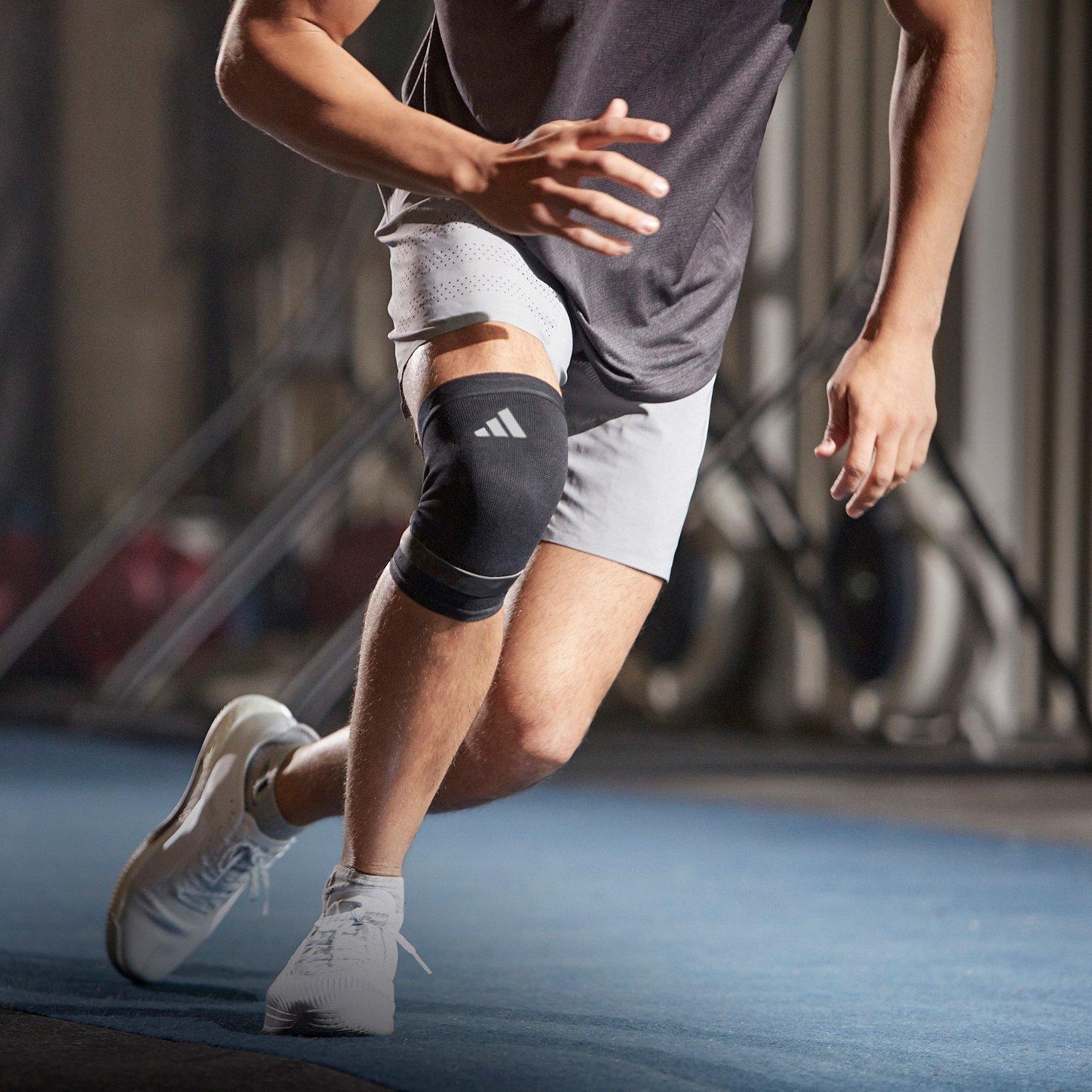 Black - adidas - CLIMACOOL Kinesiology Band Knee Support - 7