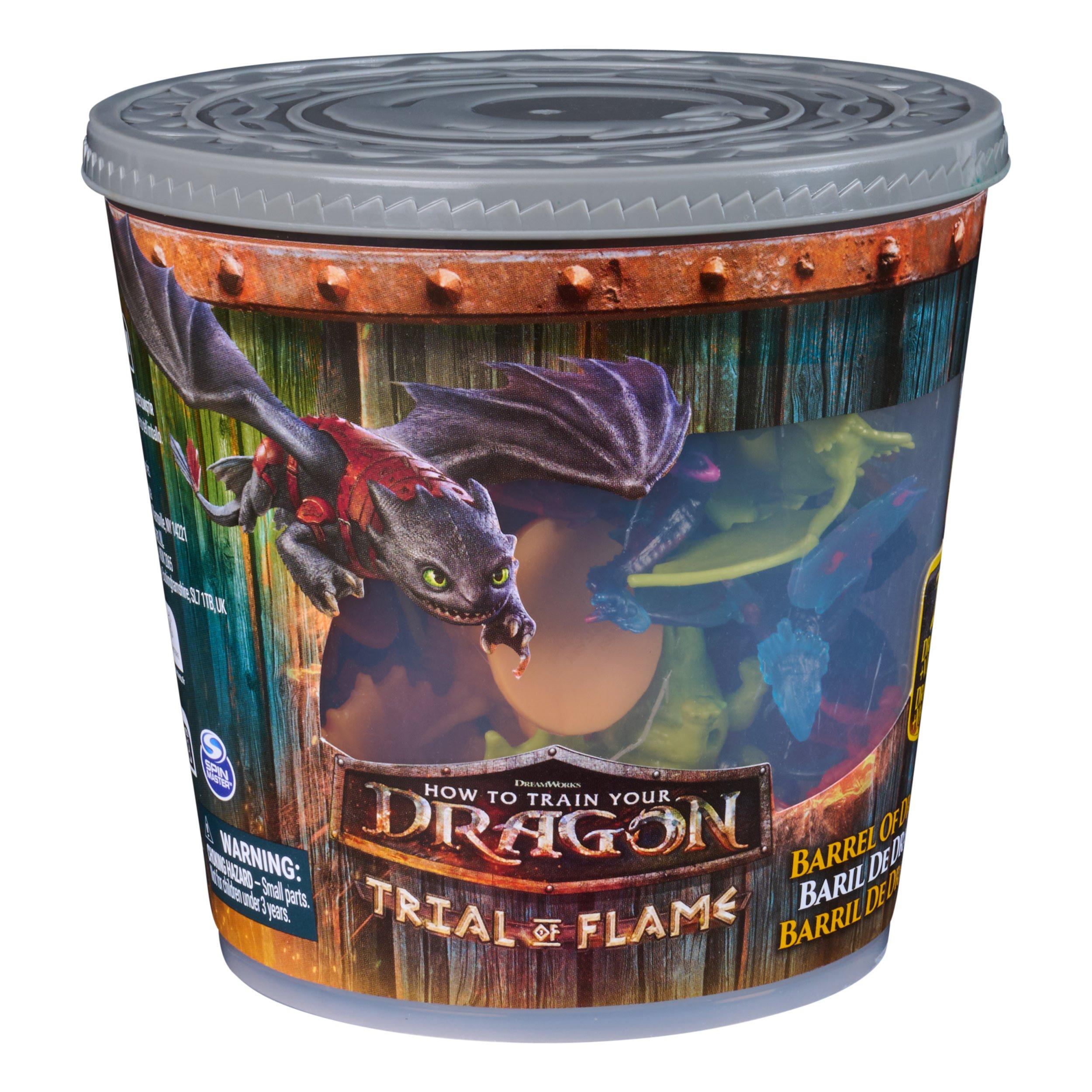 Multi - HTTYD - World of Berk: Trial of Flame Barrel of Dragons Set - 1