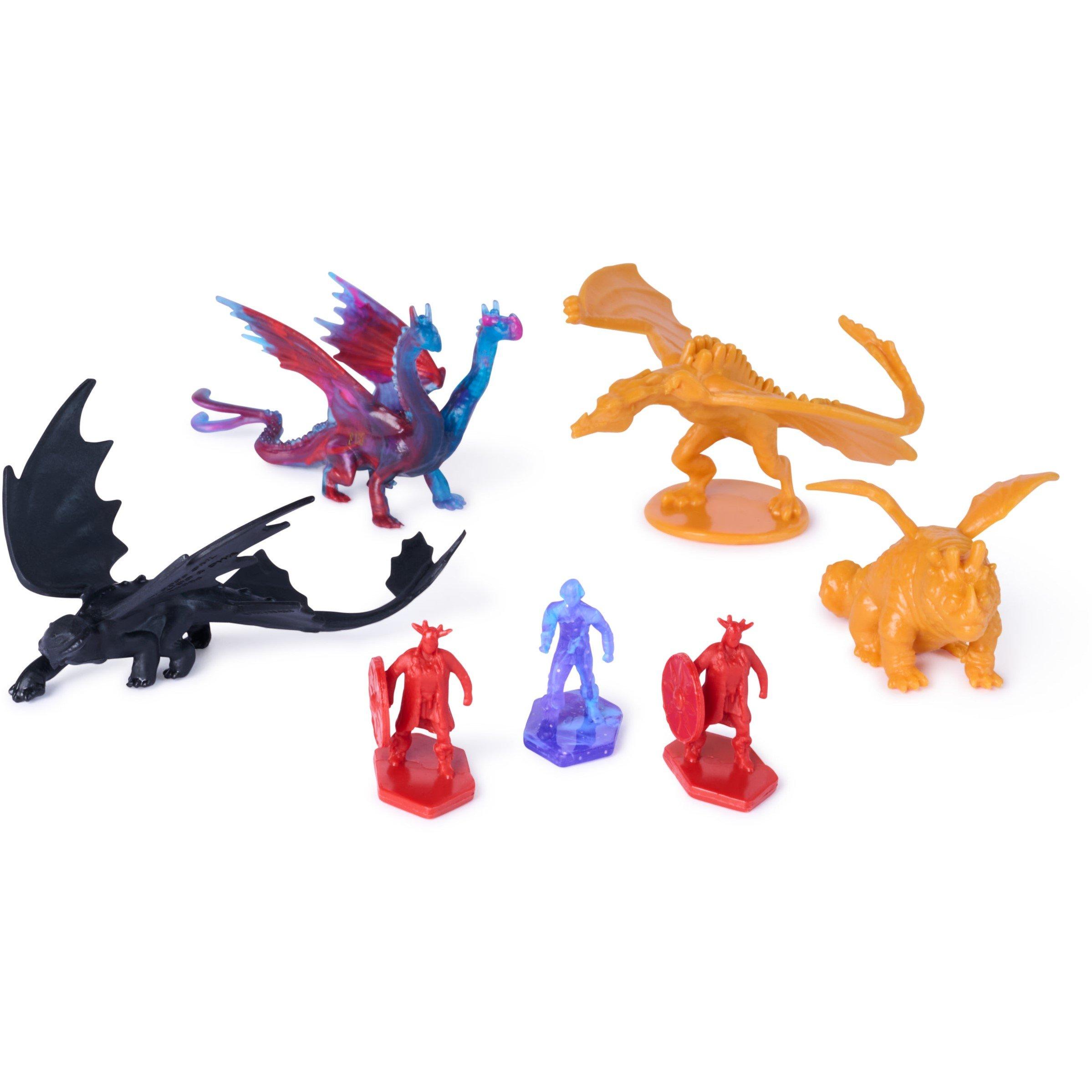 VIŠEBOJAN - HTTYD - World of Berk: Trial of Flame Barrel of Dragons Set - 3