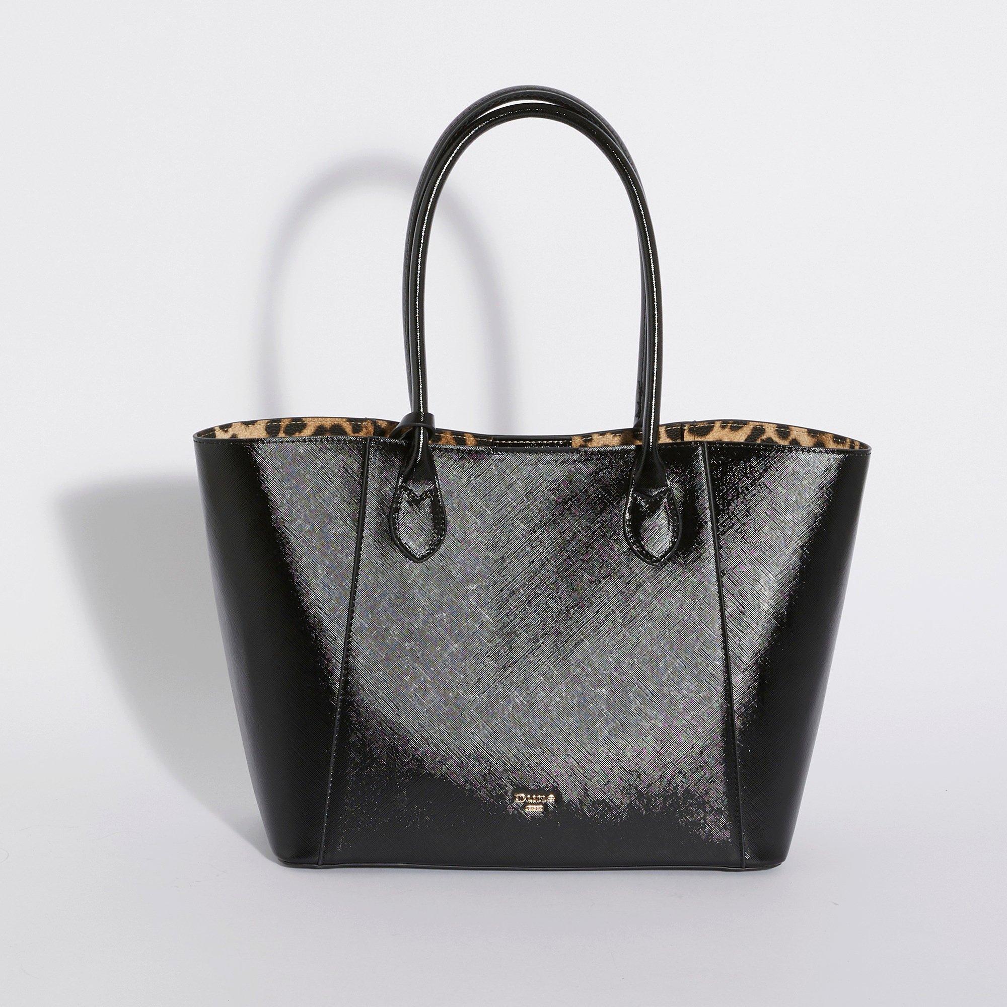 BLACK - Dune London - Debecko Tote Bag
