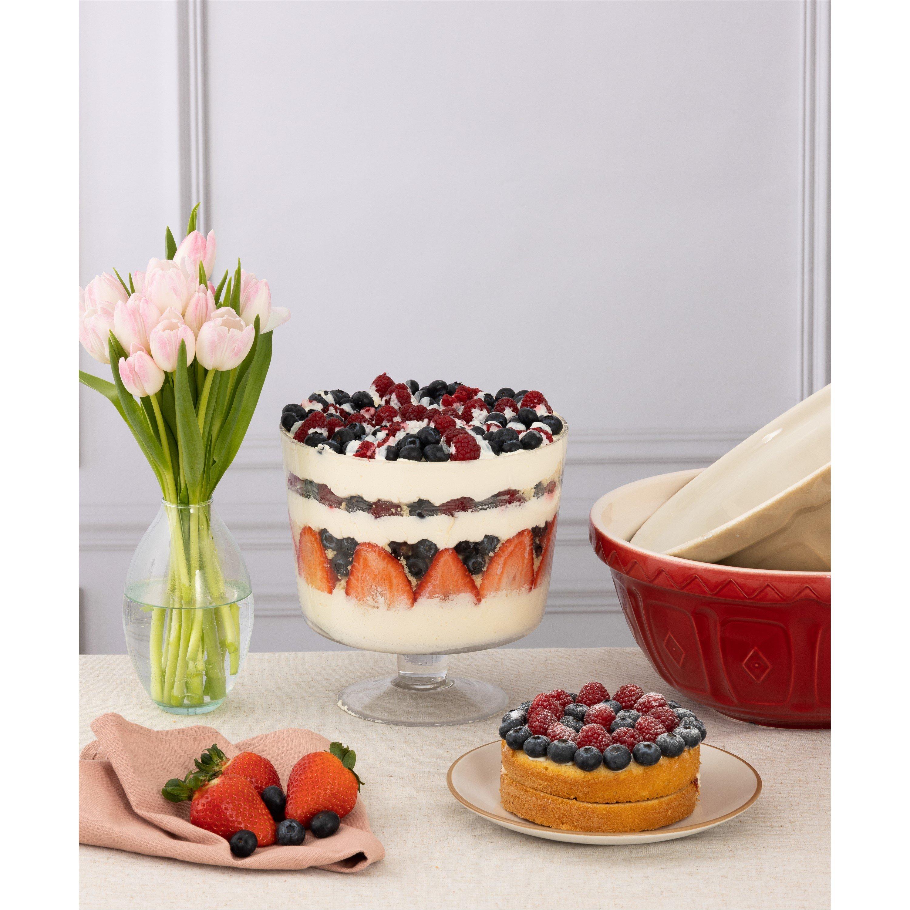 Clear - Ravenhead - Trifle Serving Bowl - 1
