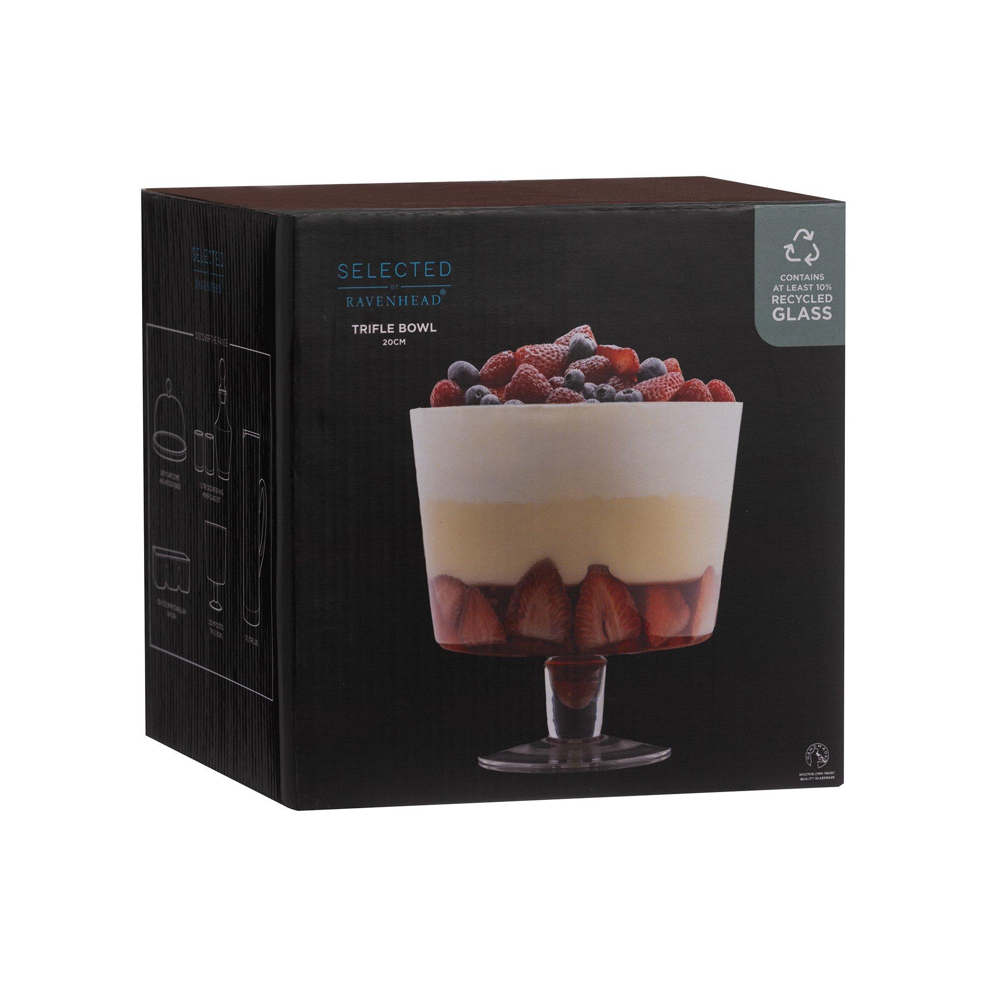 Clear - Ravenhead - Trifle Serving Bowl - 2