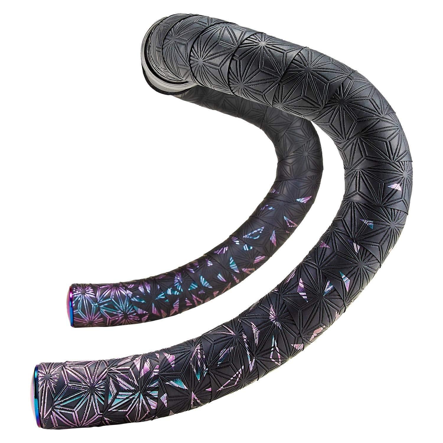 Supacaz  Sticky Kush Star Fade Bar Tape - Oil Slick + Oil
