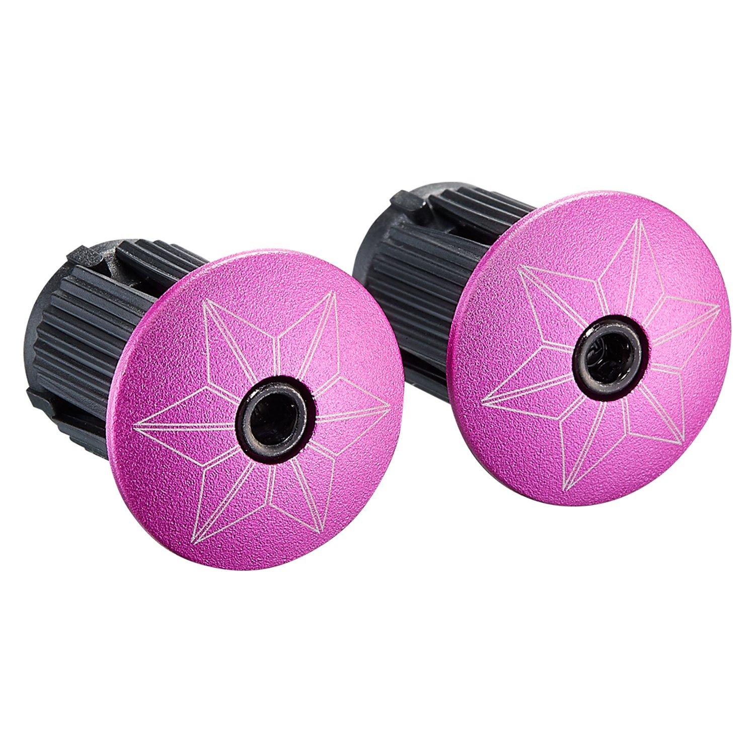 Neon Pink + Ano - Supacaz - Sticky Kush Star Fade Bar Tape - 3
