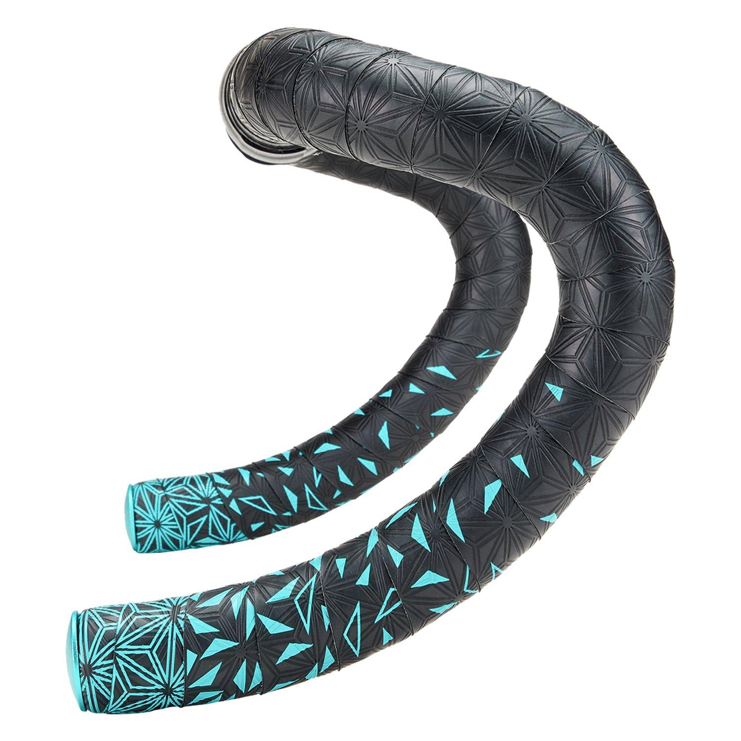 Supacaz  Sticky Kush Star Fade Bar Tape - Celeste + Ano C