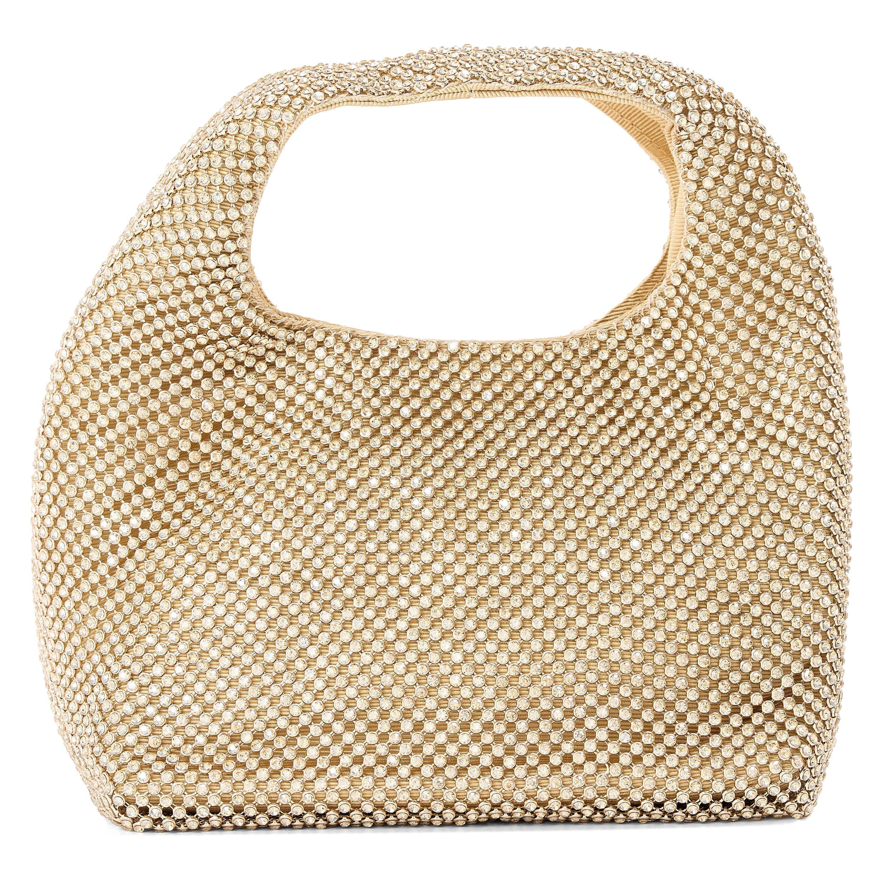 Shadow Gold - Loeffler Randall - Women's Kenzie Mini Clutch Bag - 1