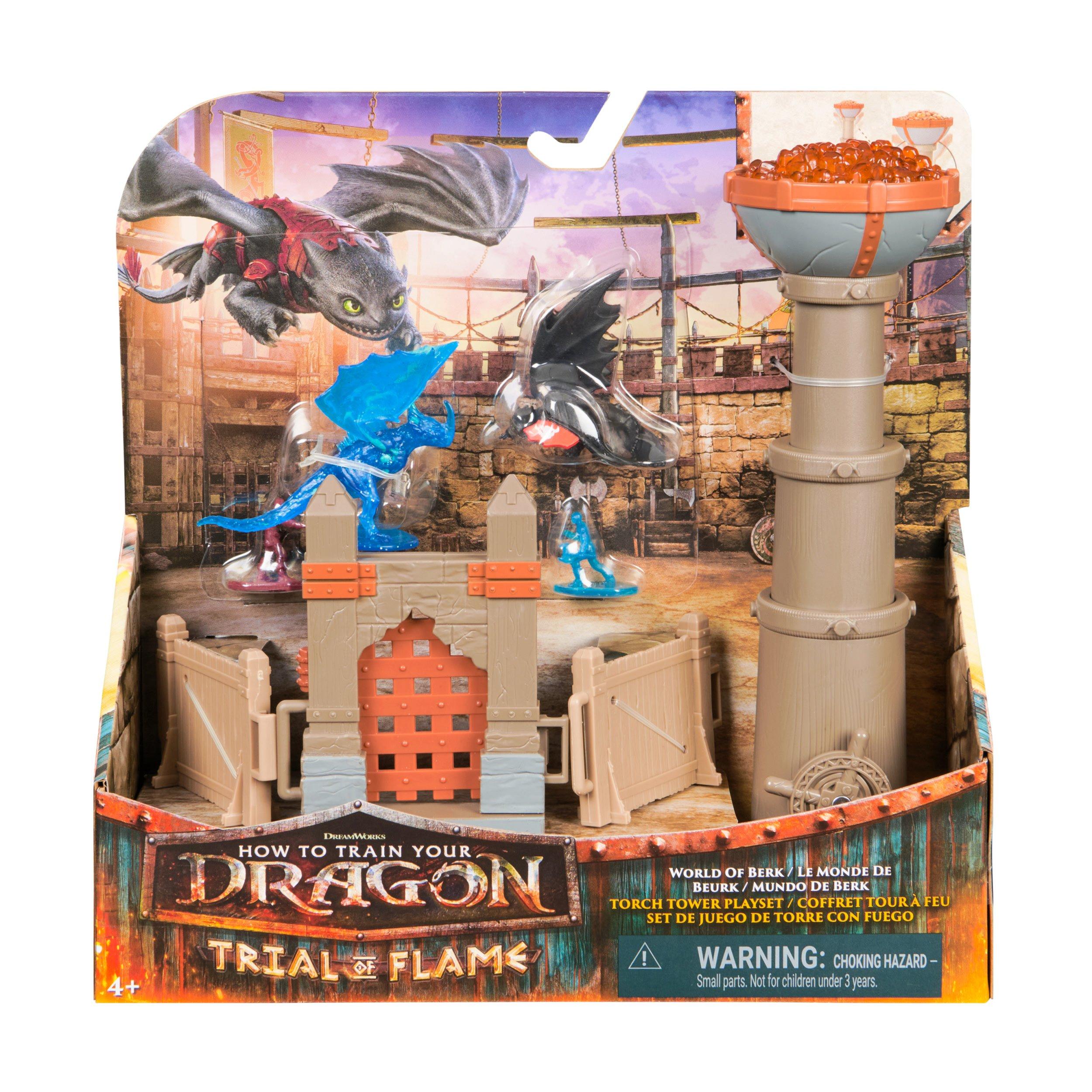Multi - HTTYD - World of Berk: Torch Tower How to Train Your Dragon Playset - 1