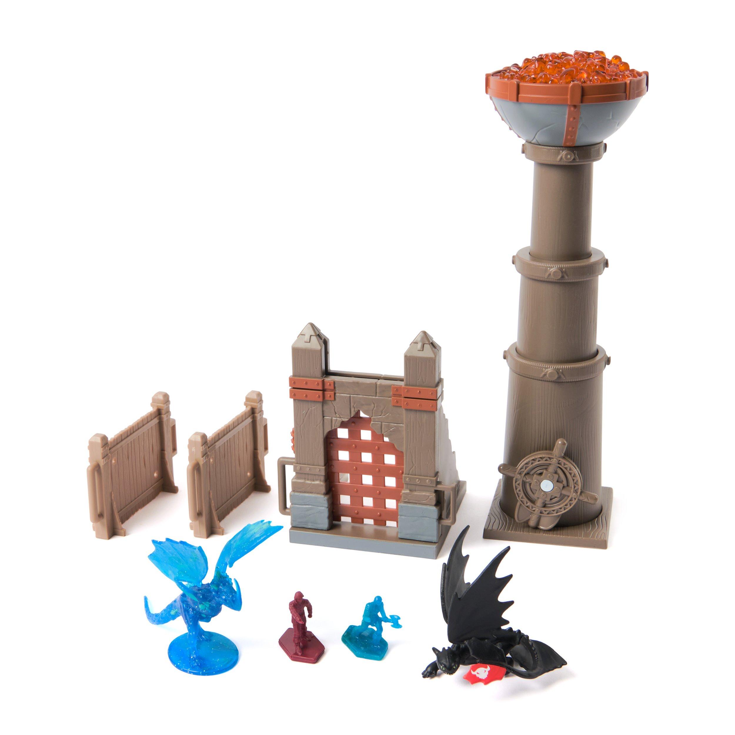 Multi - HTTYD - World of Berk: Torch Tower How to Train Your Dragon Playset - 2