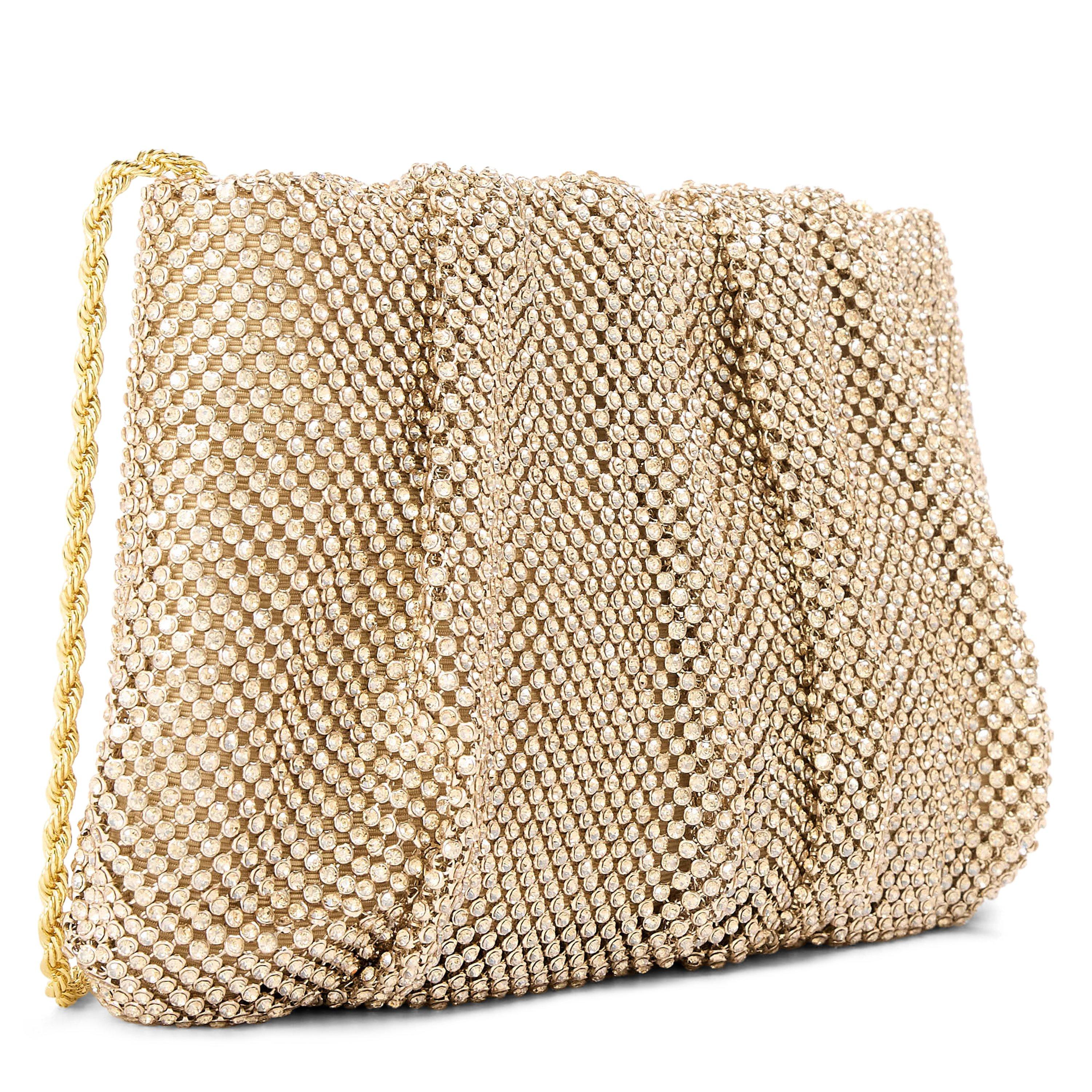 Shadow Gold - Loeffler Randall - Women's Serena Clutch Bag - 2