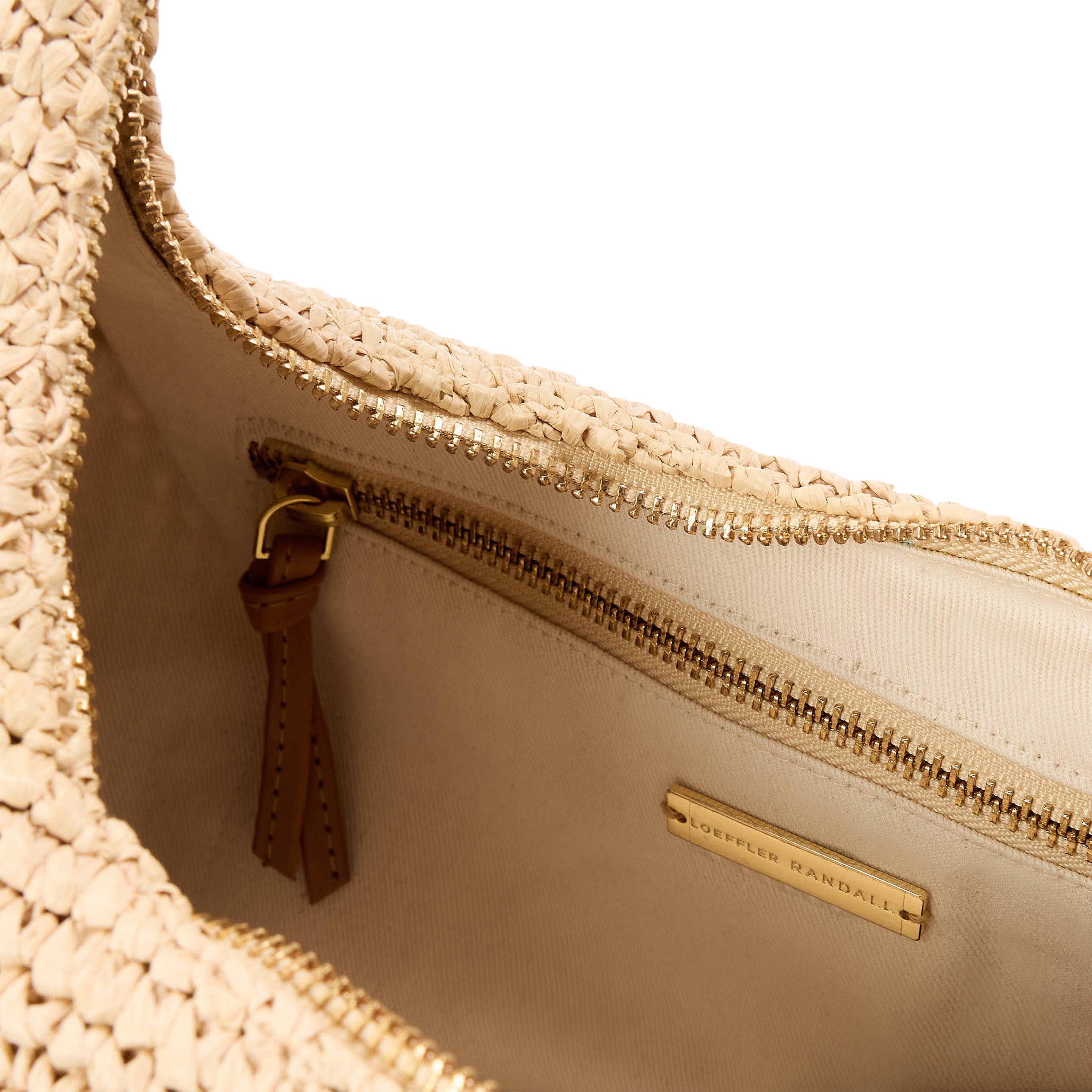 Natural - Loeffler Randall - Women's Willow Hobo Bag - 4