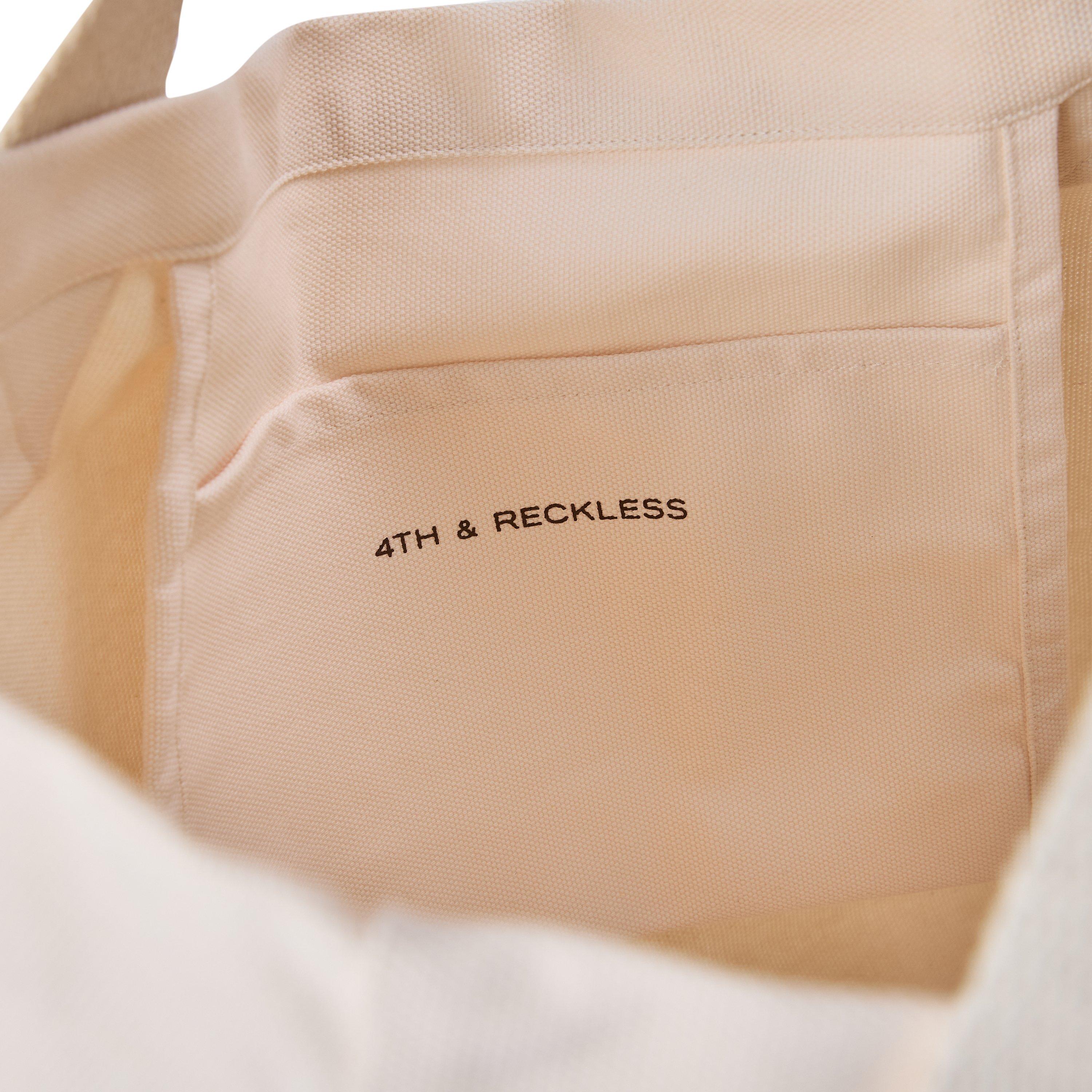 Cream - 4th and Reckless - Women's Avenley Tote Bag - 4