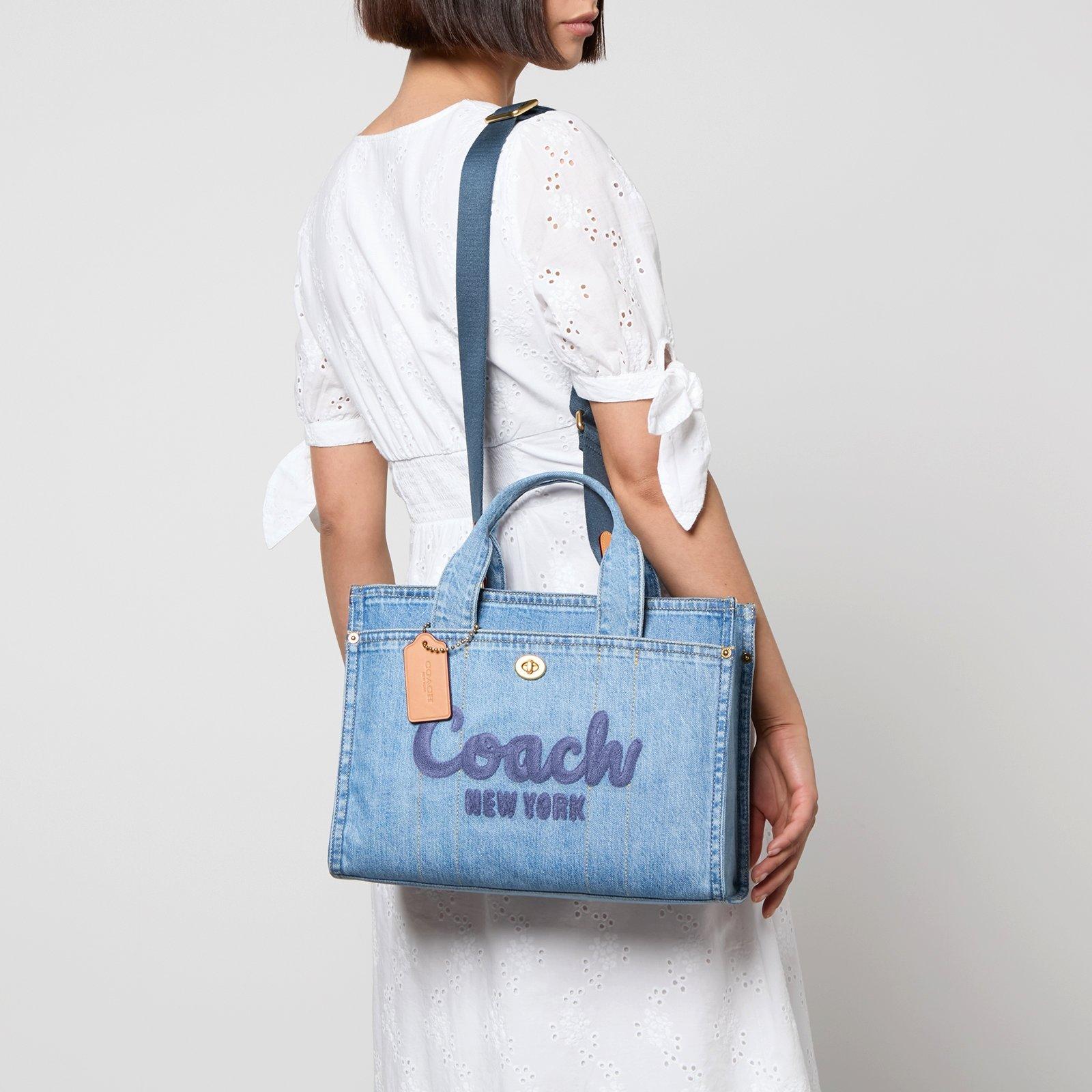 Indigo - Coach - Women's Dnm Cargo Tote Bag - 3