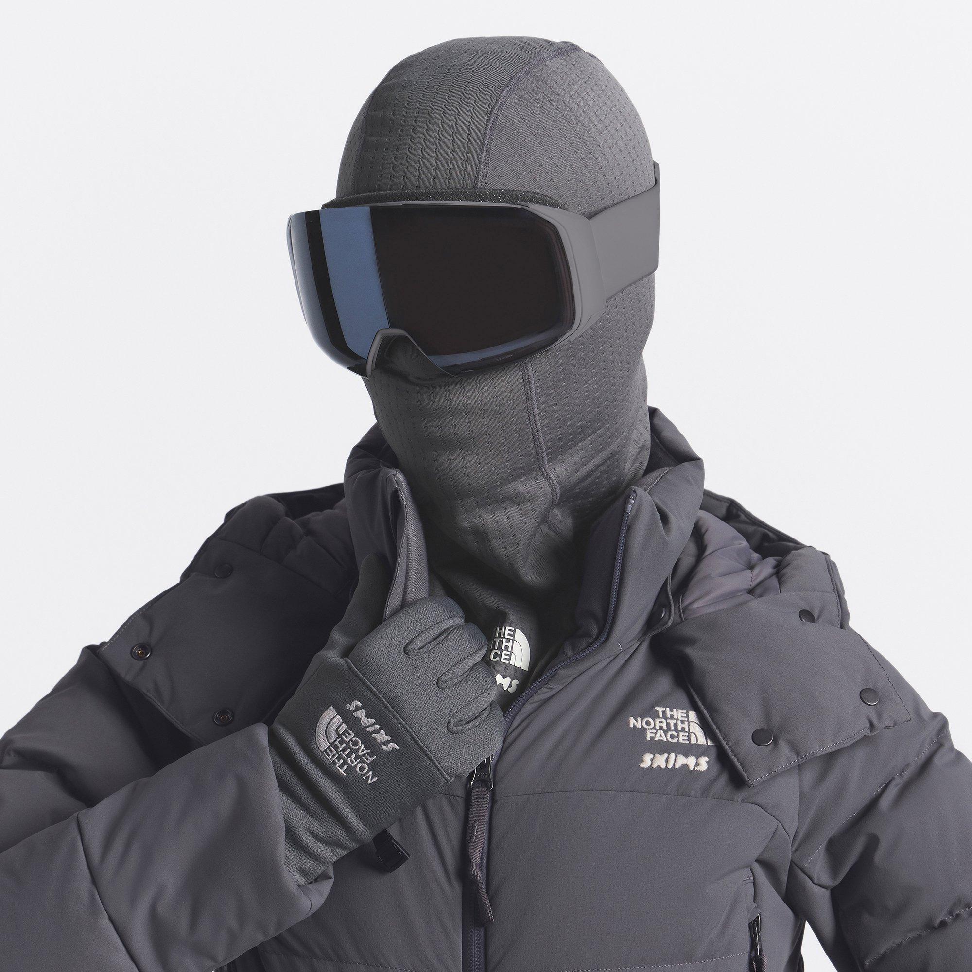 SK Gunmetal - TNF x Skims - Womens DOTKNIT Balaclava - 2