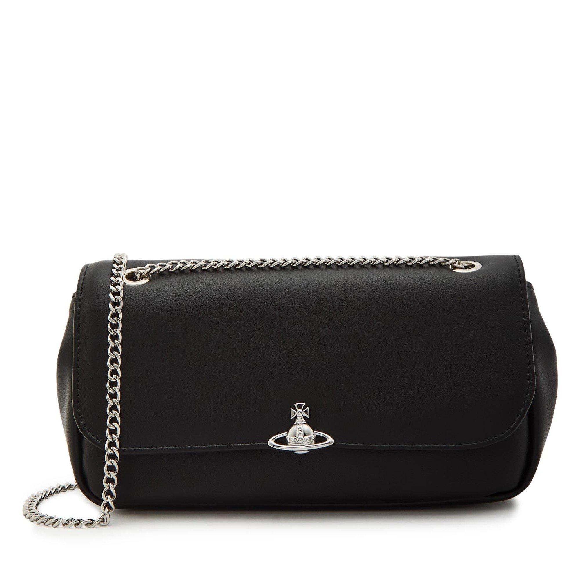 Black - Vivienne Westwood - CHAIN CROSSBODY PURSE