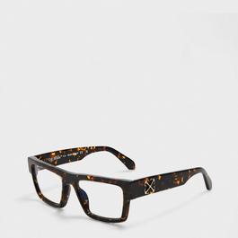 Off White Unisex Reading Glasses