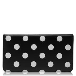 Comme des Garcons Wallet Polka Dot Zip Purse