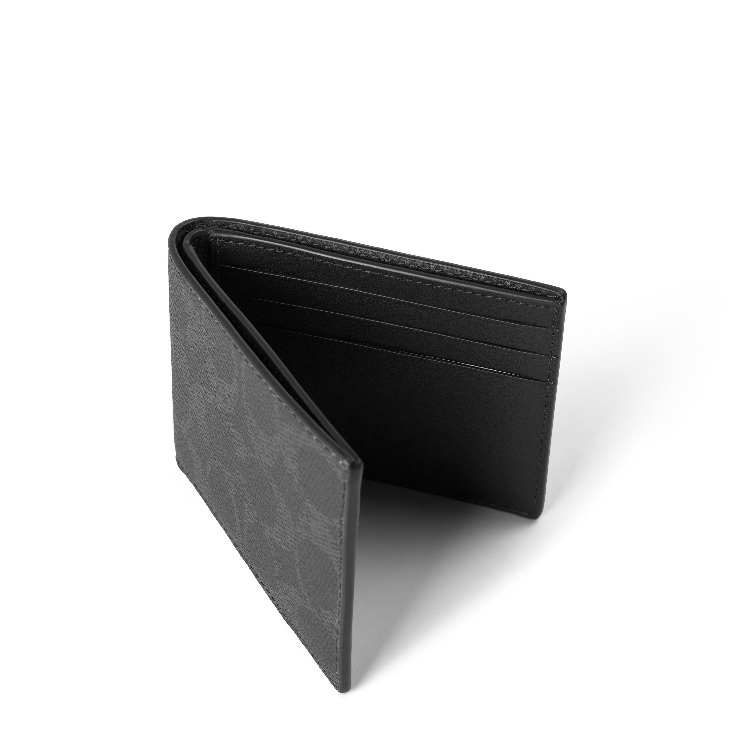 Black Signature - Coach - Signature Slim Billfold Wallet - 4