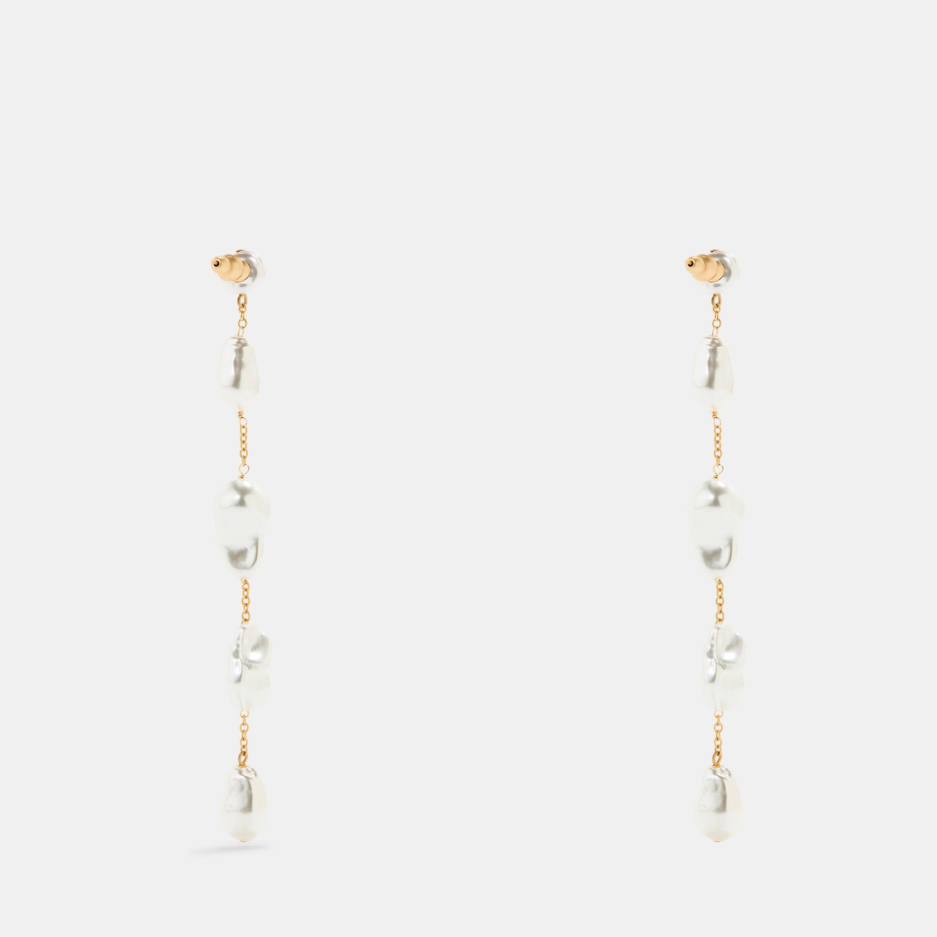 Pearl/Gold - Cult Gaia - Cult Vana Earring Ld54 - 2