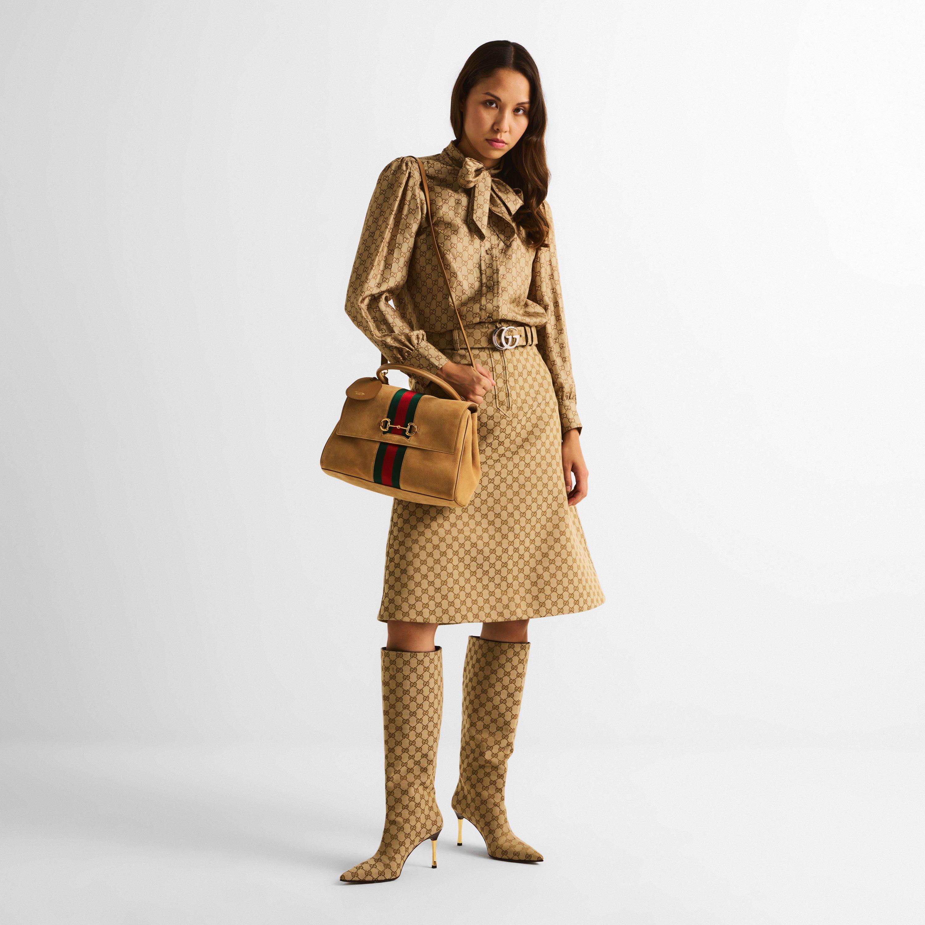 Sand Dune - Gucci - Gucci Hrsebt Suede Ld63 - 6