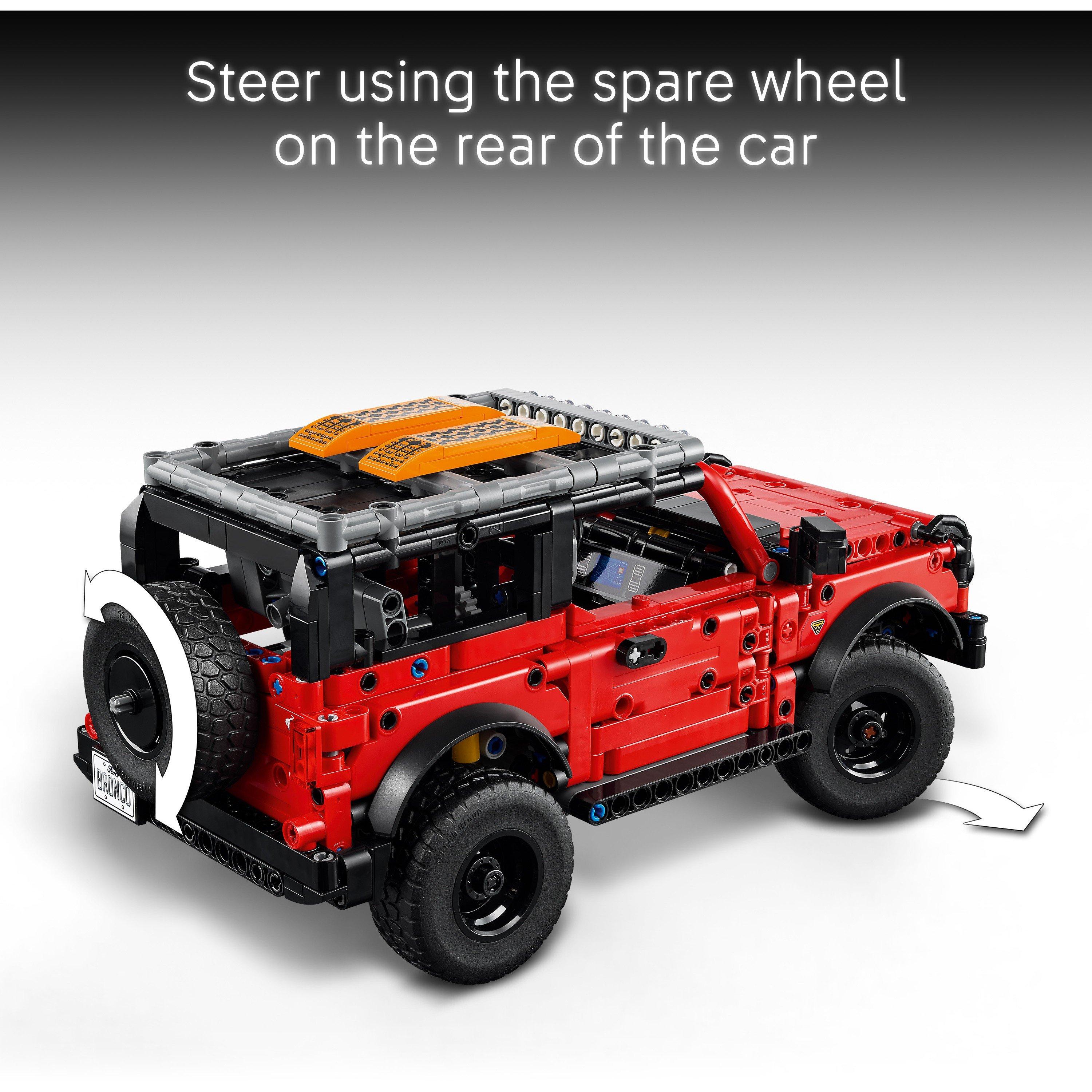 Ford Bronco - LEGO - LEGO® Technic 42213 Ford Bronco® SUV Model Car Kit STEM Building Set - 6