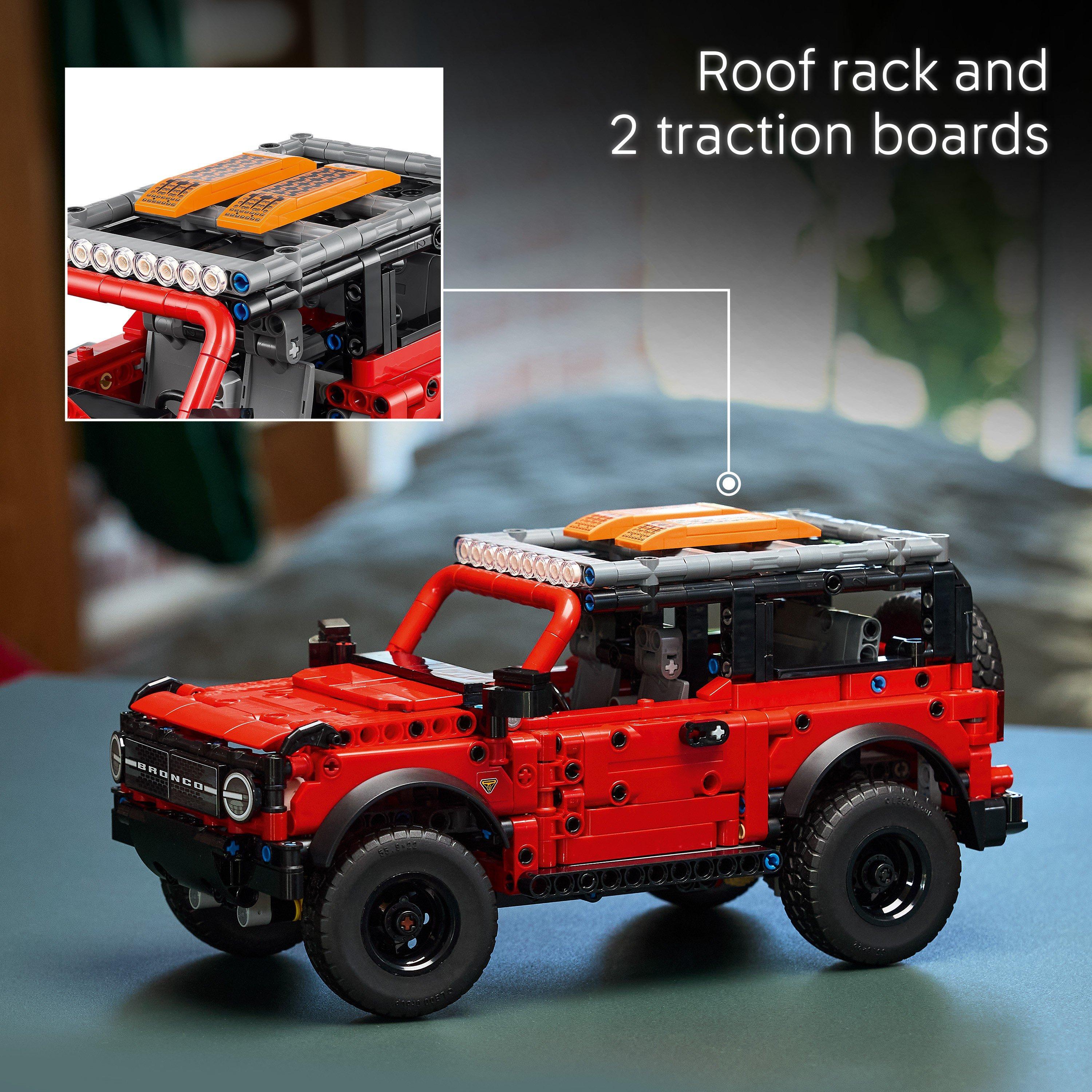Ford Bronco - LEGO - LEGO® Technic 42213 Ford Bronco® SUV Model Car Kit STEM Building Set - 7