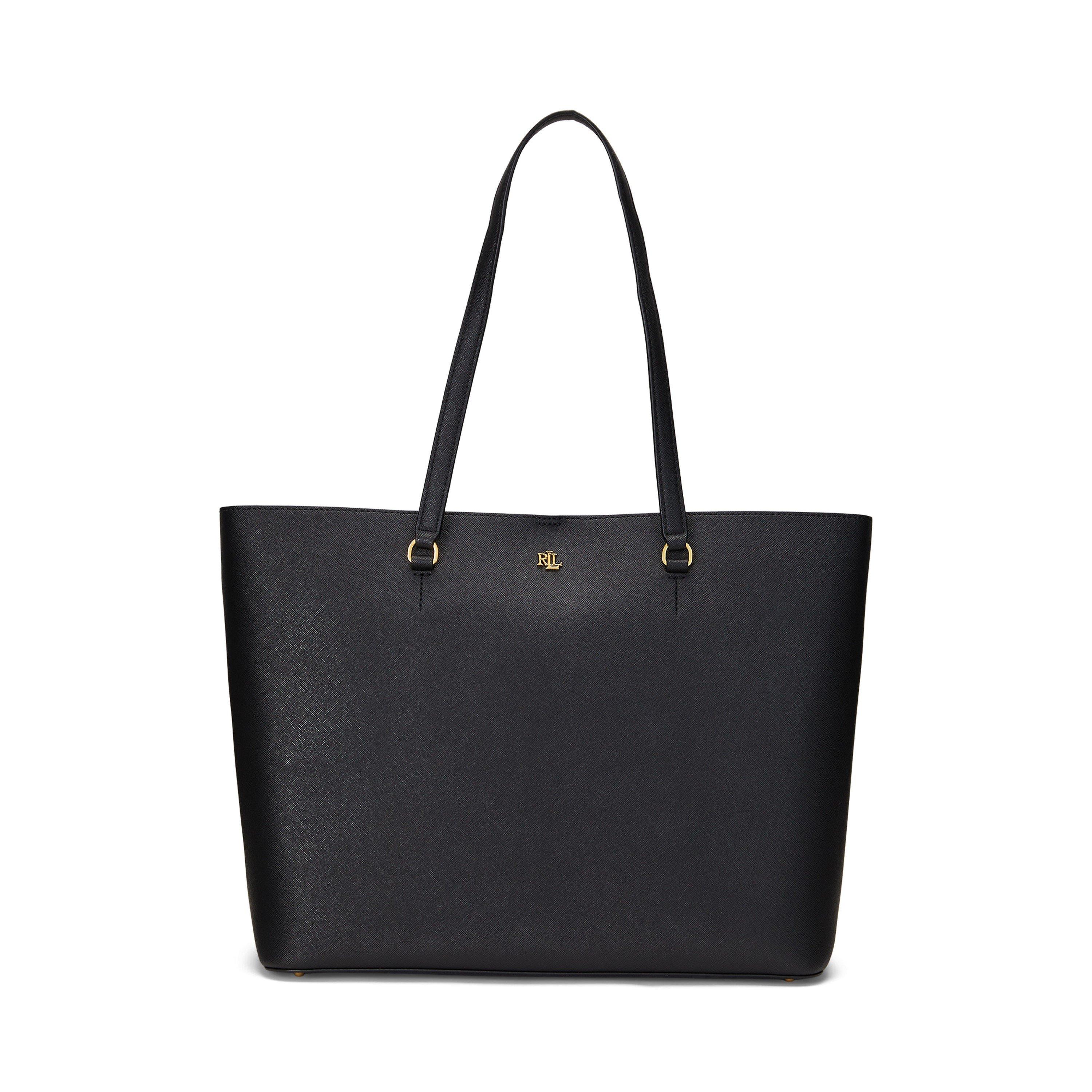 Black - Lauren by Ralph Lauren - Women's Karly Large Tote Bag - 1