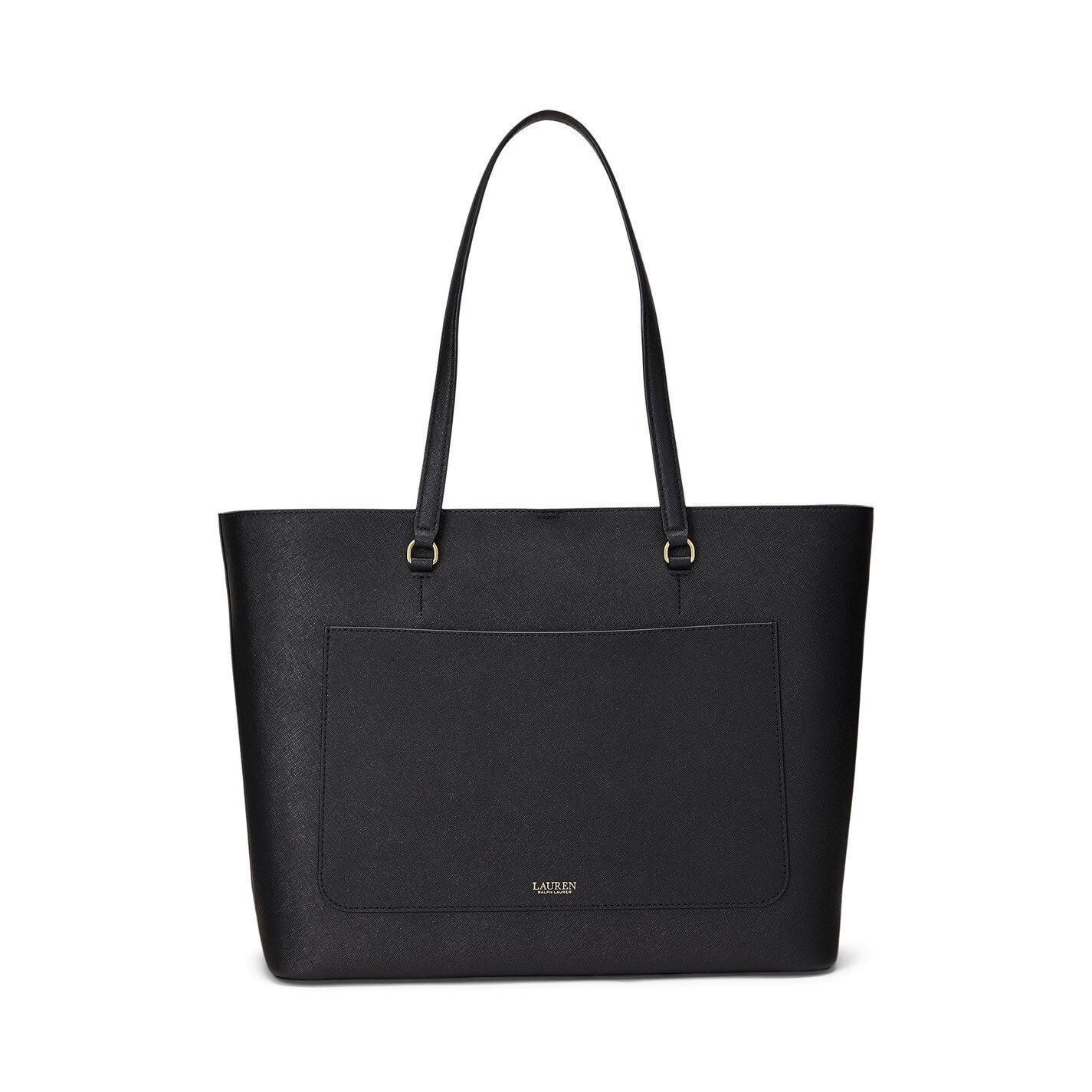 Black - Lauren by Ralph Lauren - Women's Karly Large Tote Bag - 4