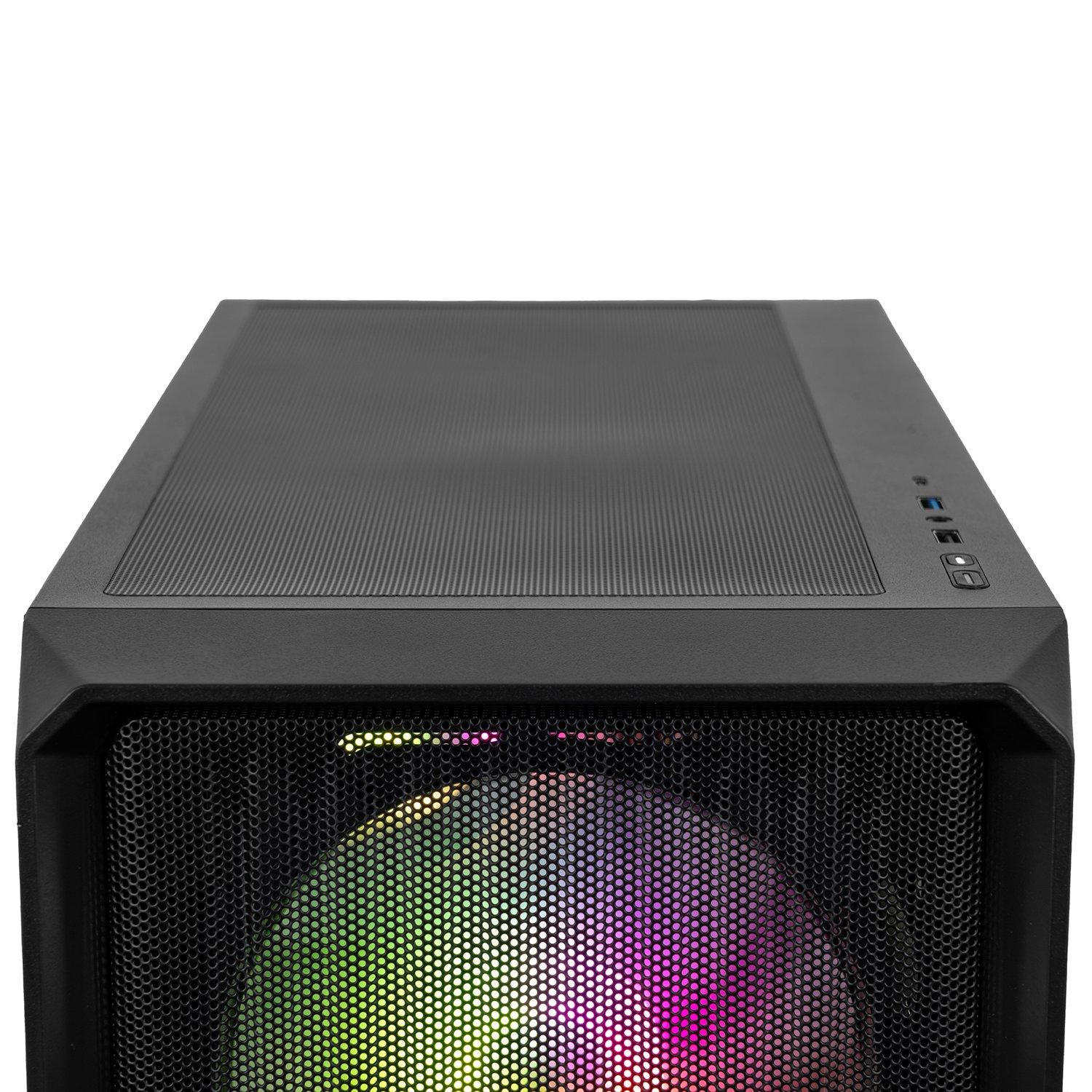 Zwart - PCSpecialist - Wraith 224 Gaming PC - Ryzen 7 9800X3D RTX 5090 32GB 32GB RAM 2TB SSD - 4K Gaming - 7