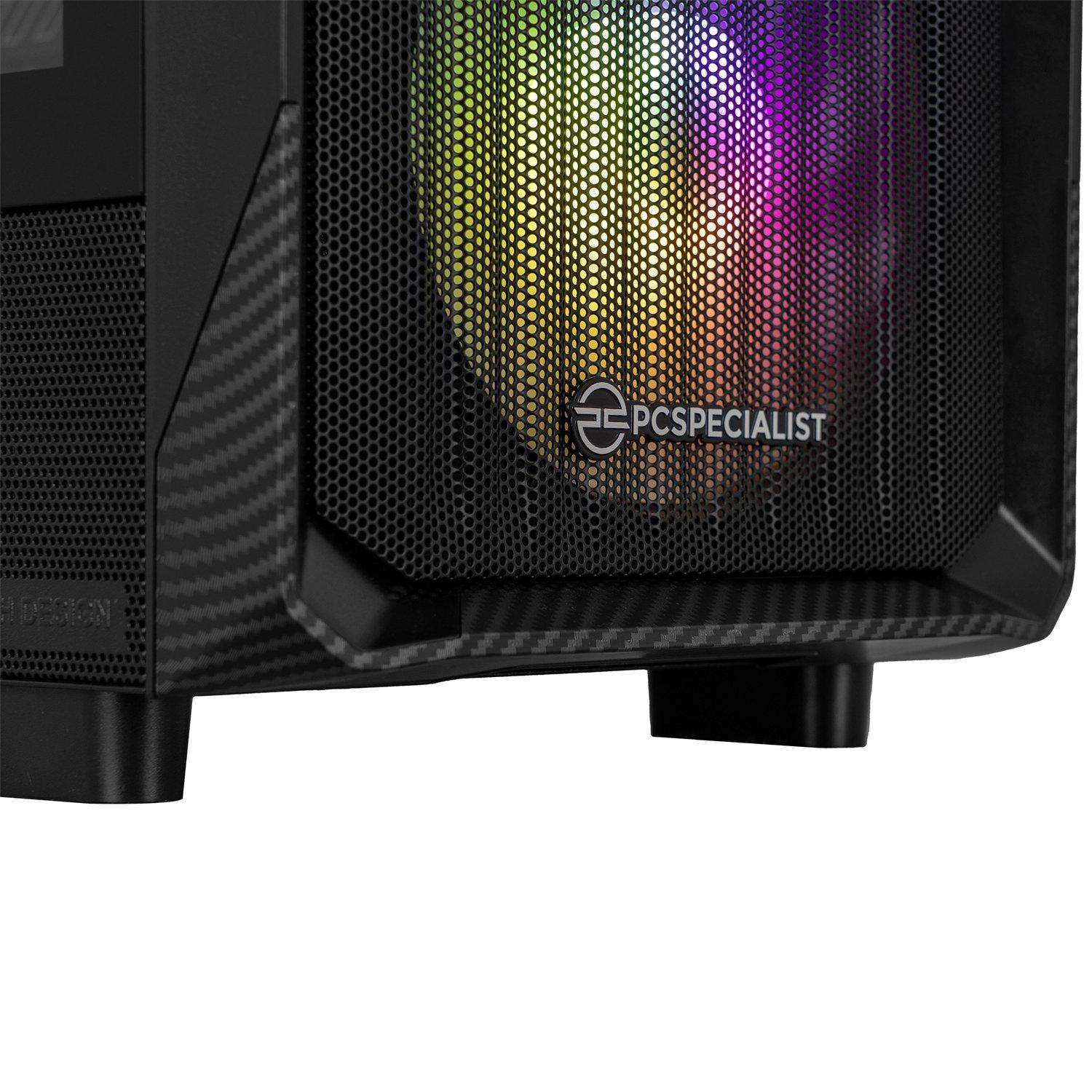 Zwart - PCSpecialist - Wraith 224 Gaming PC - Ryzen 7 9800X3D RTX 5090 32GB 32GB RAM 2TB SSD - 4K Gaming - 8