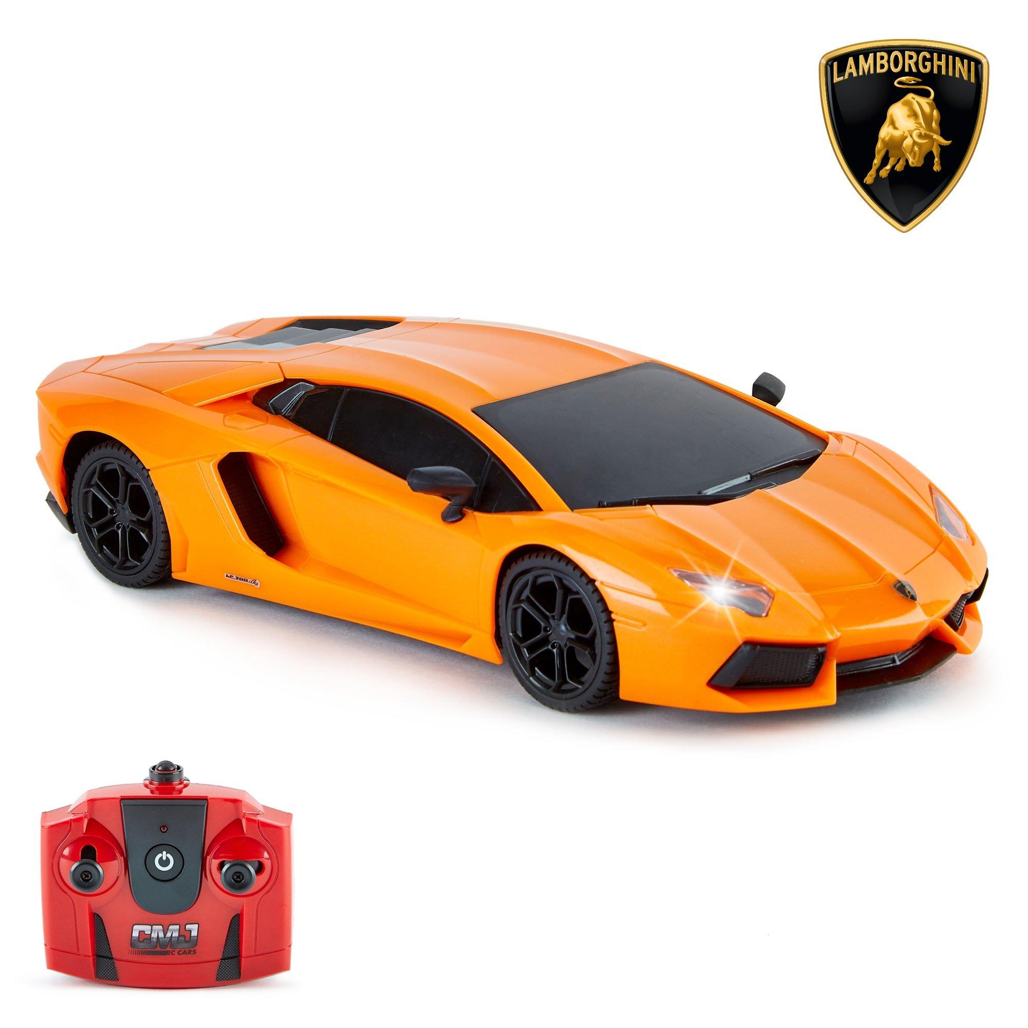 Cmj Rc Cars  Lamborghini Team Licensed Remote Control Car 1:24 Scale 2.4Ghz
