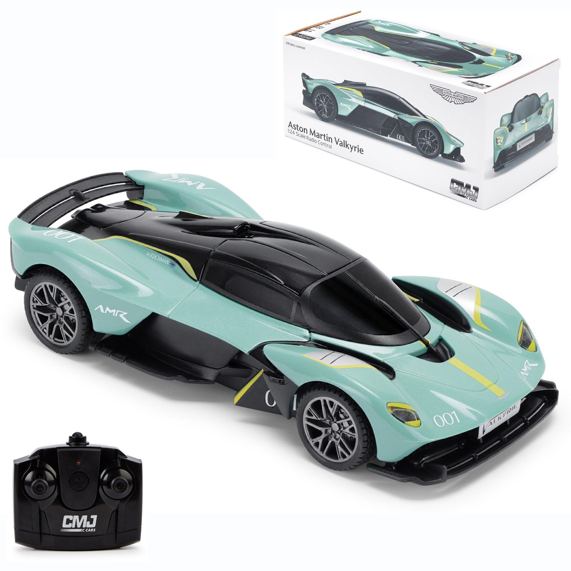 Cmj Rc Cars  Aston Martin Team Licensed Remote Control Car 1:24 Scale 2.4Ghz