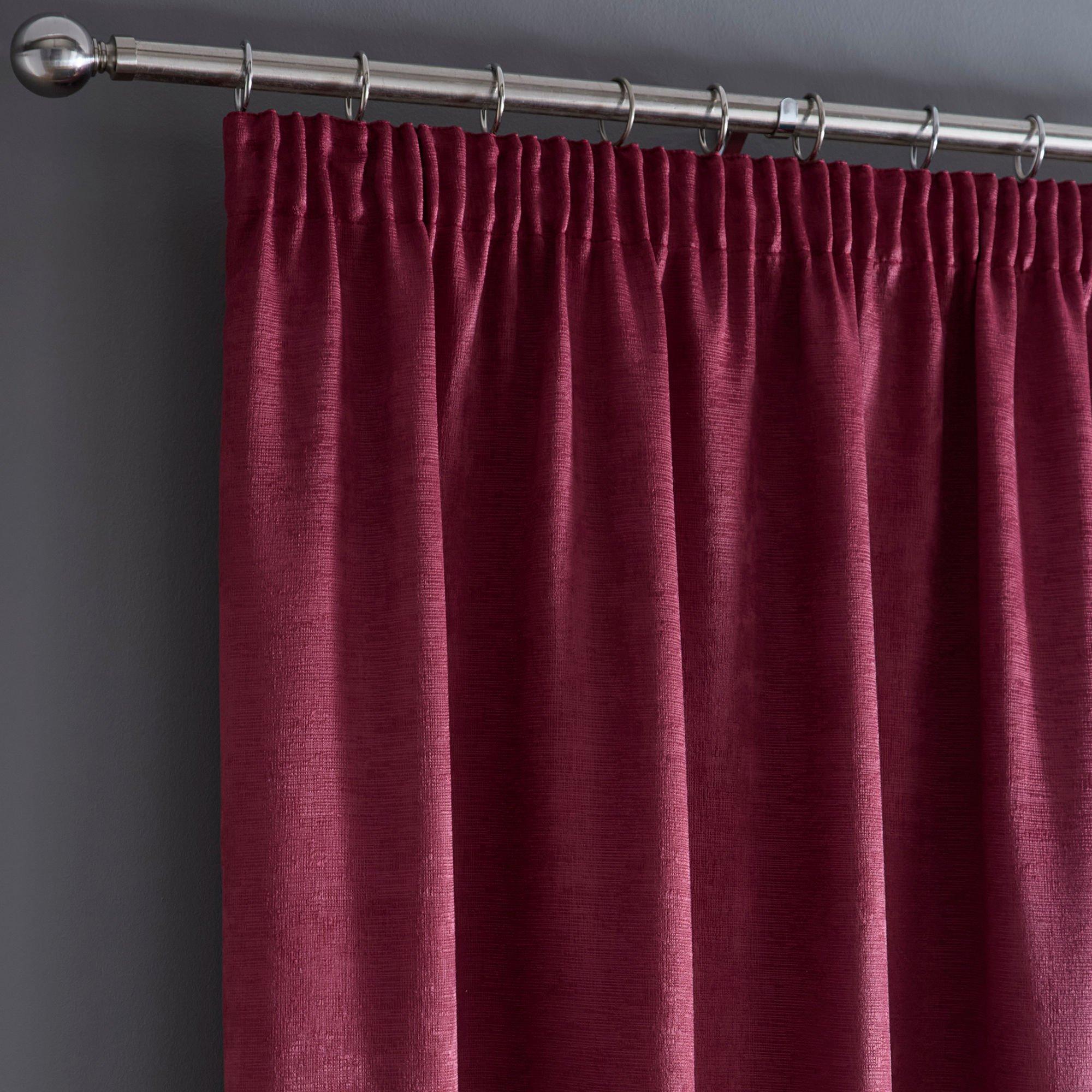 Wine - Fusion - Galaxy Thermal Effect Curtains in Wine - 2