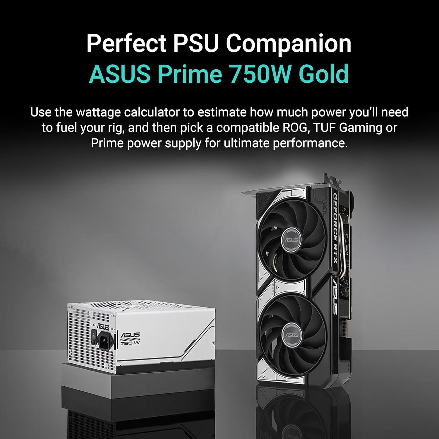 Black - ASUS - NVIDIA DUAL-RTX5060-O8G OC 8GB Dual Fan Graphics Card - 6