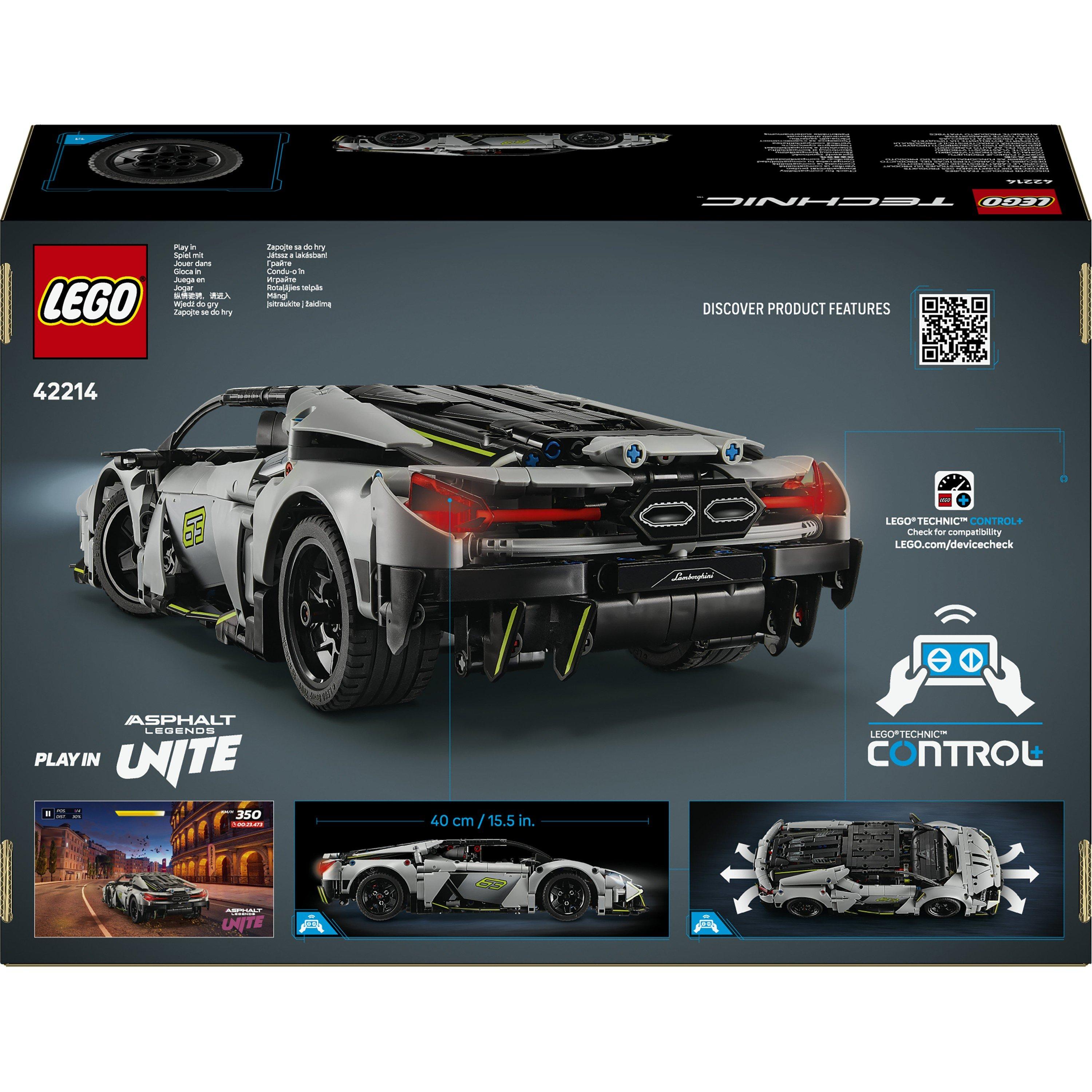 Revuelto - LEGO - LEGO® Technic 42214 Lamborghini Revuelto Super Sports Car Set STEM Building Toy - 10