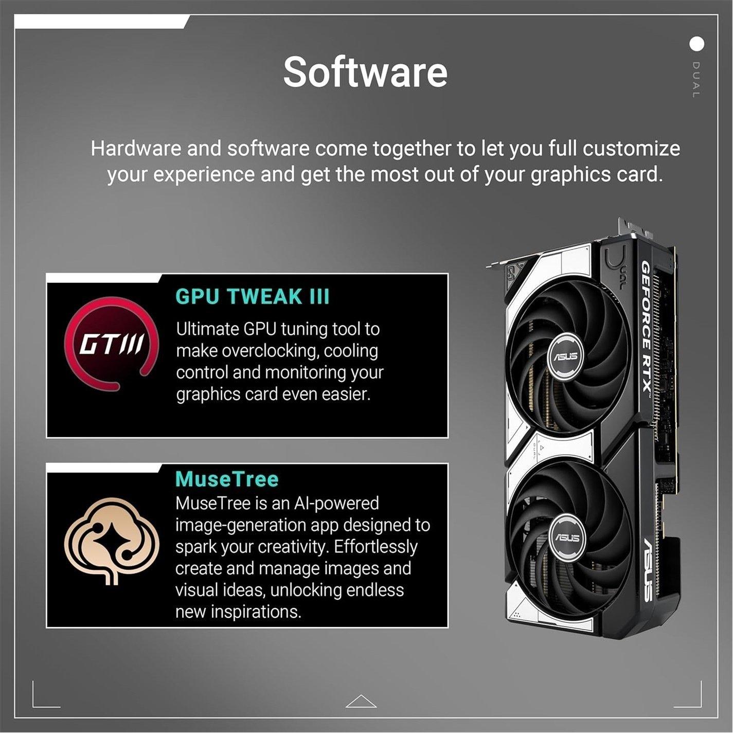 ple - ASUS - ASUS Dual GeForce RTX™ 5070 12GB GDDR7 OC Edition with Resident Evil Requiem GeForce RTX 50 Series B - 5