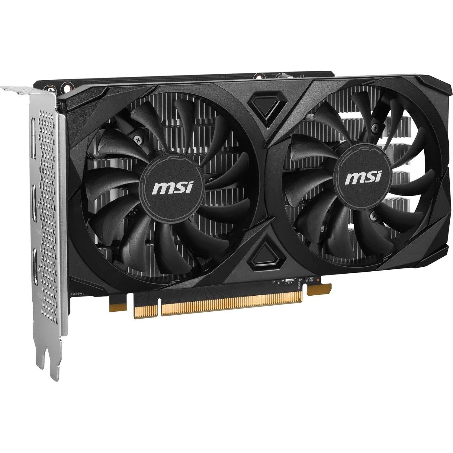 Schwarz - MSI - NVIDIA GeForce RTX™ 3050 VENTUS 2X 6G OC - 3