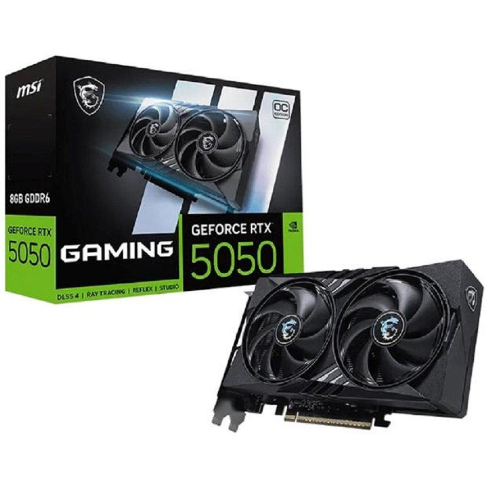 Schwarz - MSI - MSI GeForce RTX™ 5050 8G GAMING OC - 1