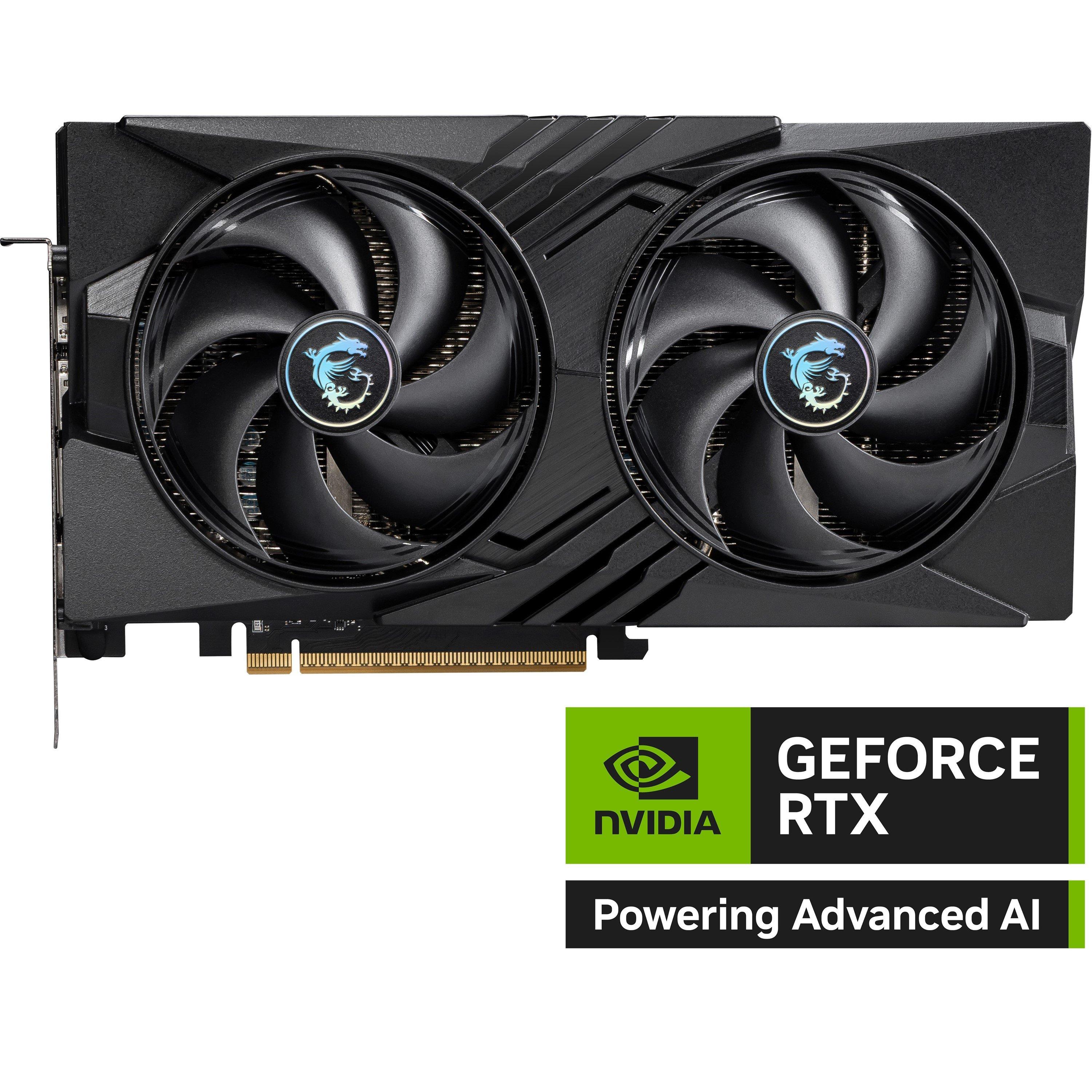 Schwarz - MSI - MSI GeForce RTX™ 5060 8G GAMING OC - 4